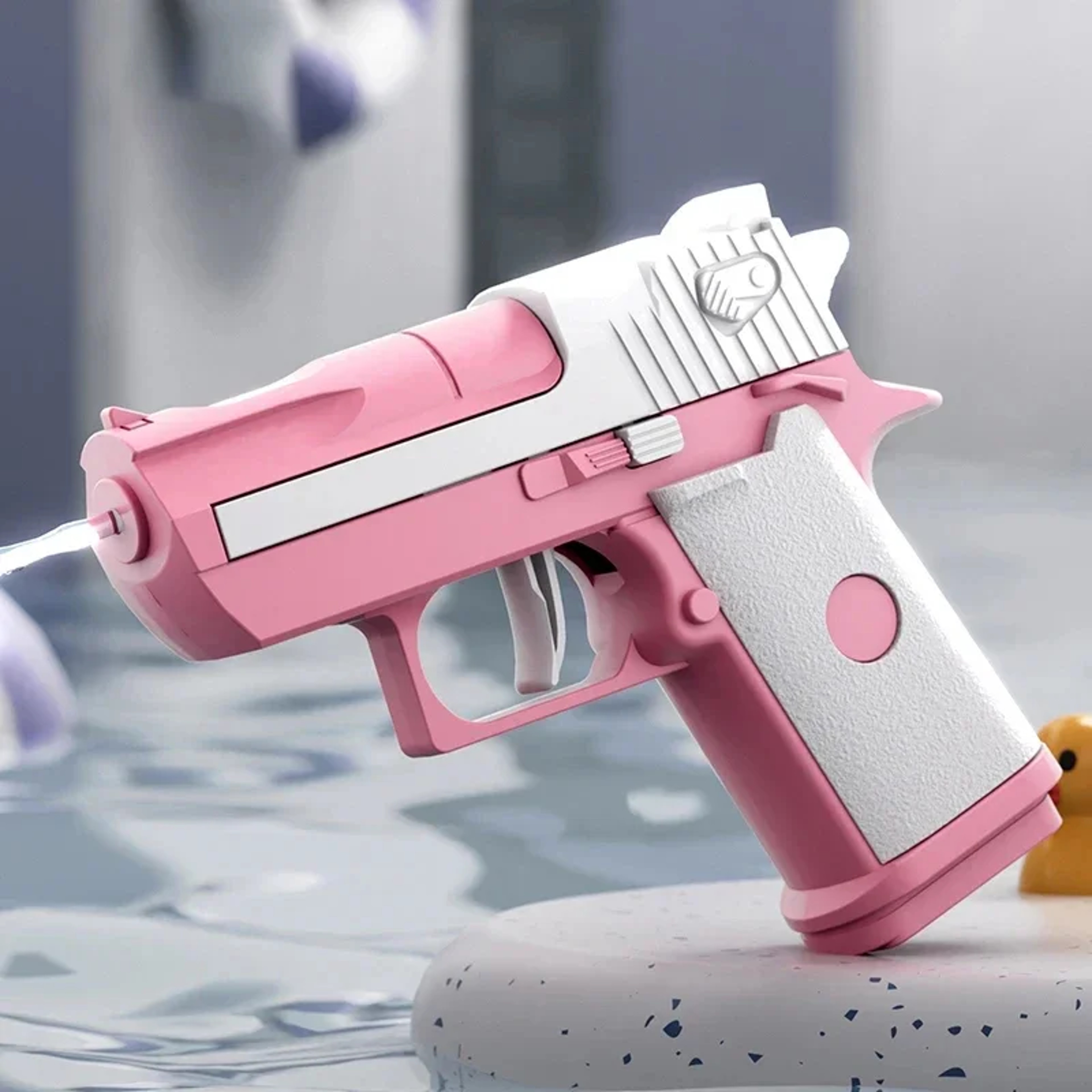 Mini Water Gun Manual Continuous Fire Water Pistol For Summer Pool  Outdoor Games 10