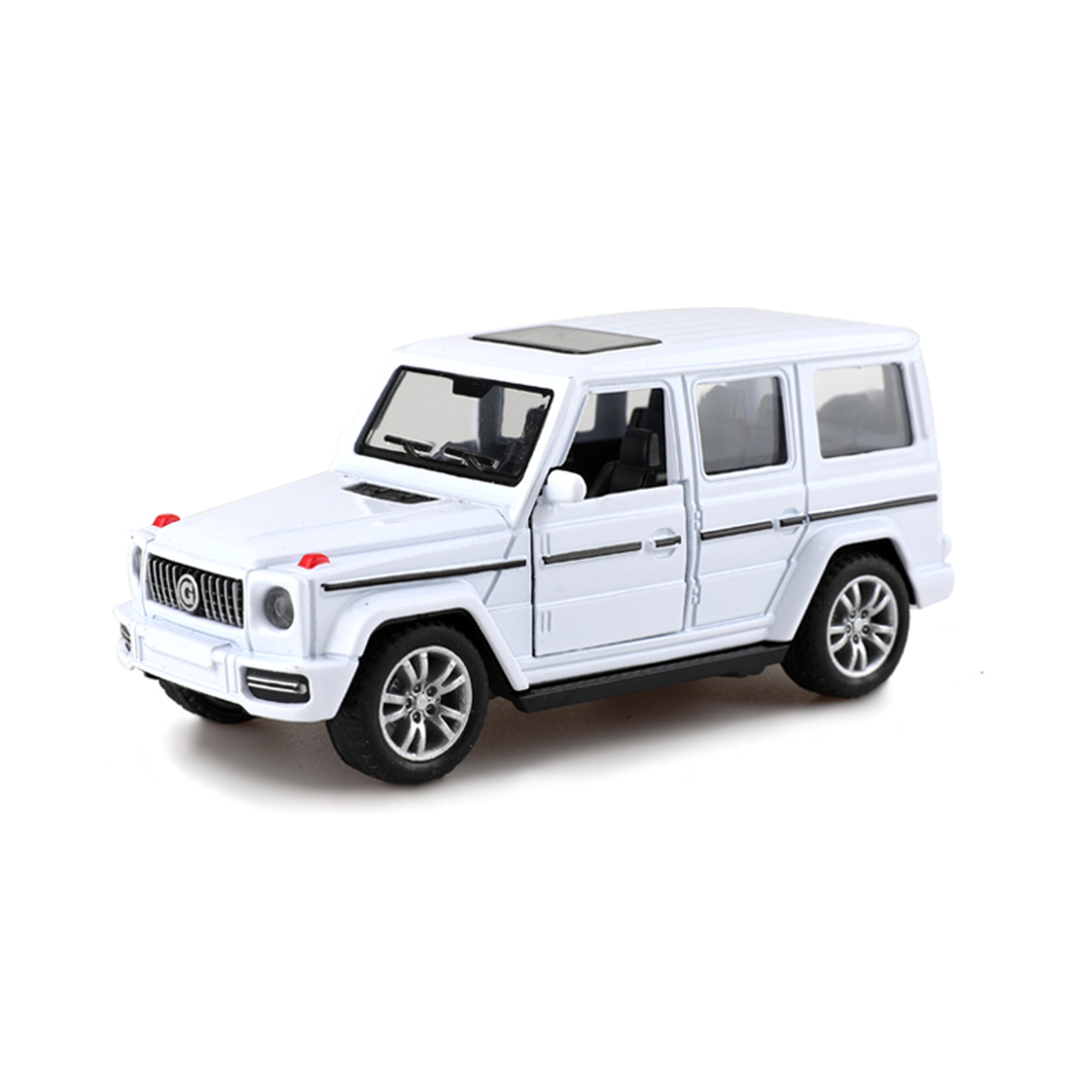 G Class Die Cast Model Car Pull Back Metal Toy with Opening Doors – view 9