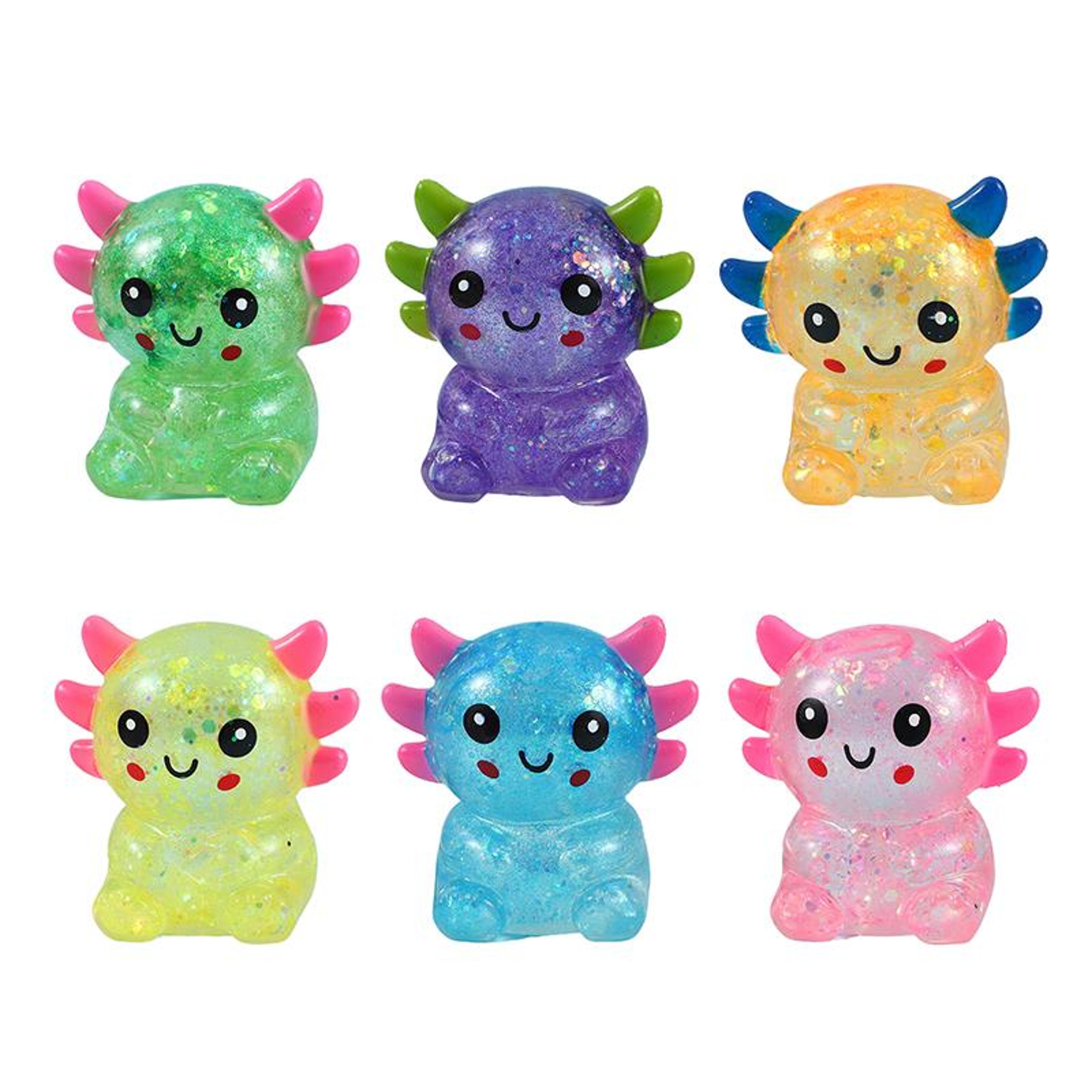 Axolotl Stress Ball Cute Squishy Fidget Toy for Stress Relief and Anxiety – view 3