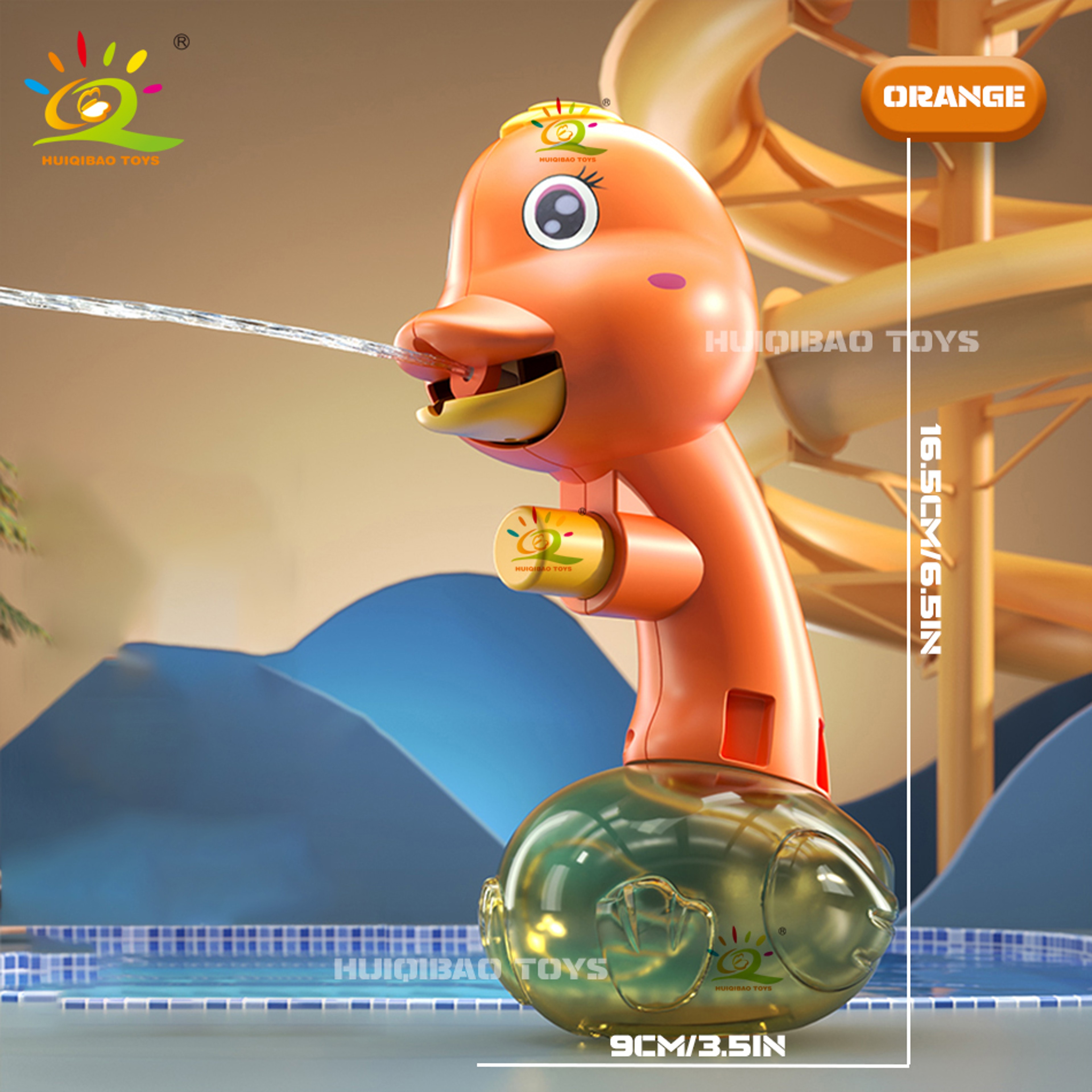 Cute Cartoon Water Blaster Toy for Kids Summer Pool & Beach Fun – view 4