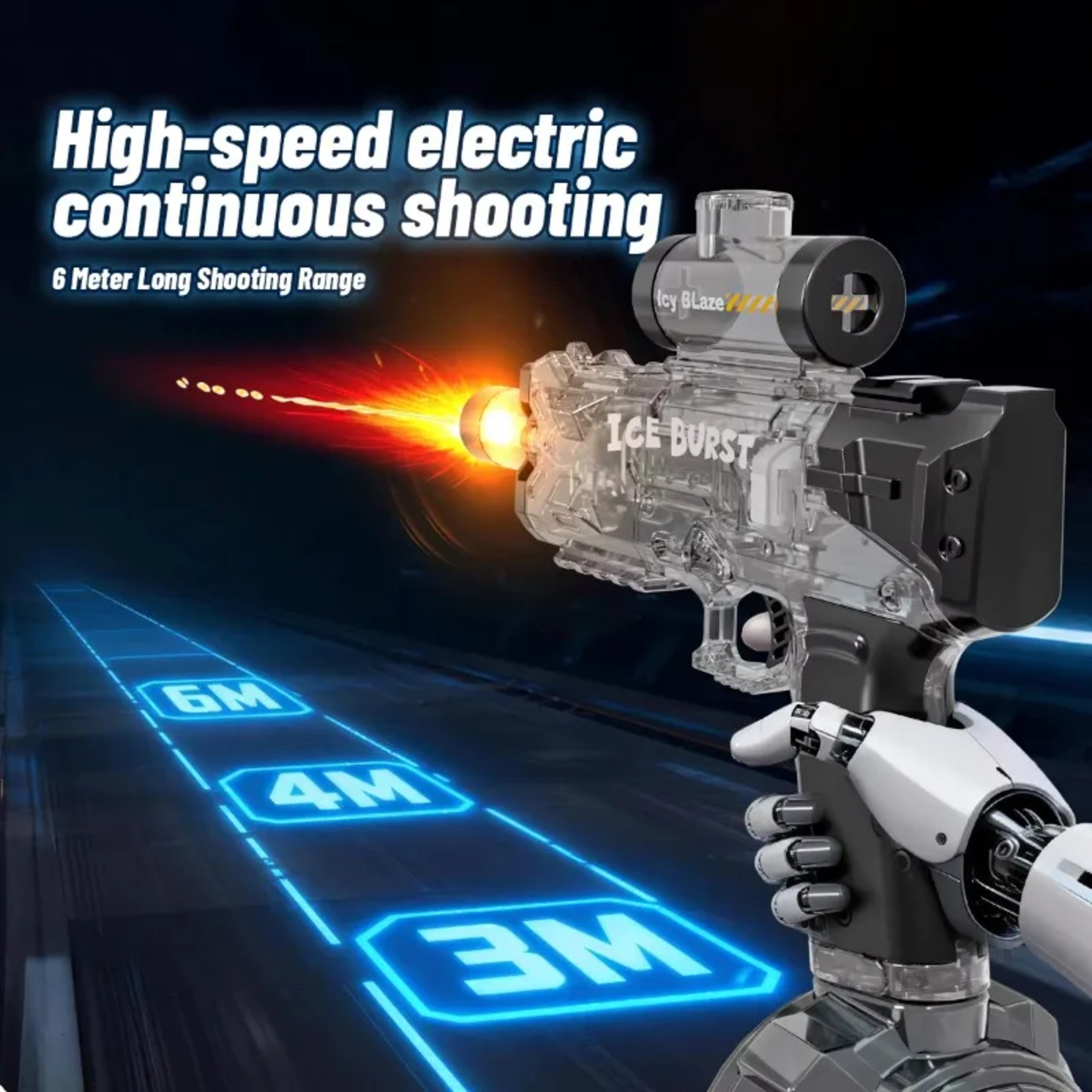 Rapid Splash Electric Water Gun Automatic Water Blaster for Kids and Families – view 4