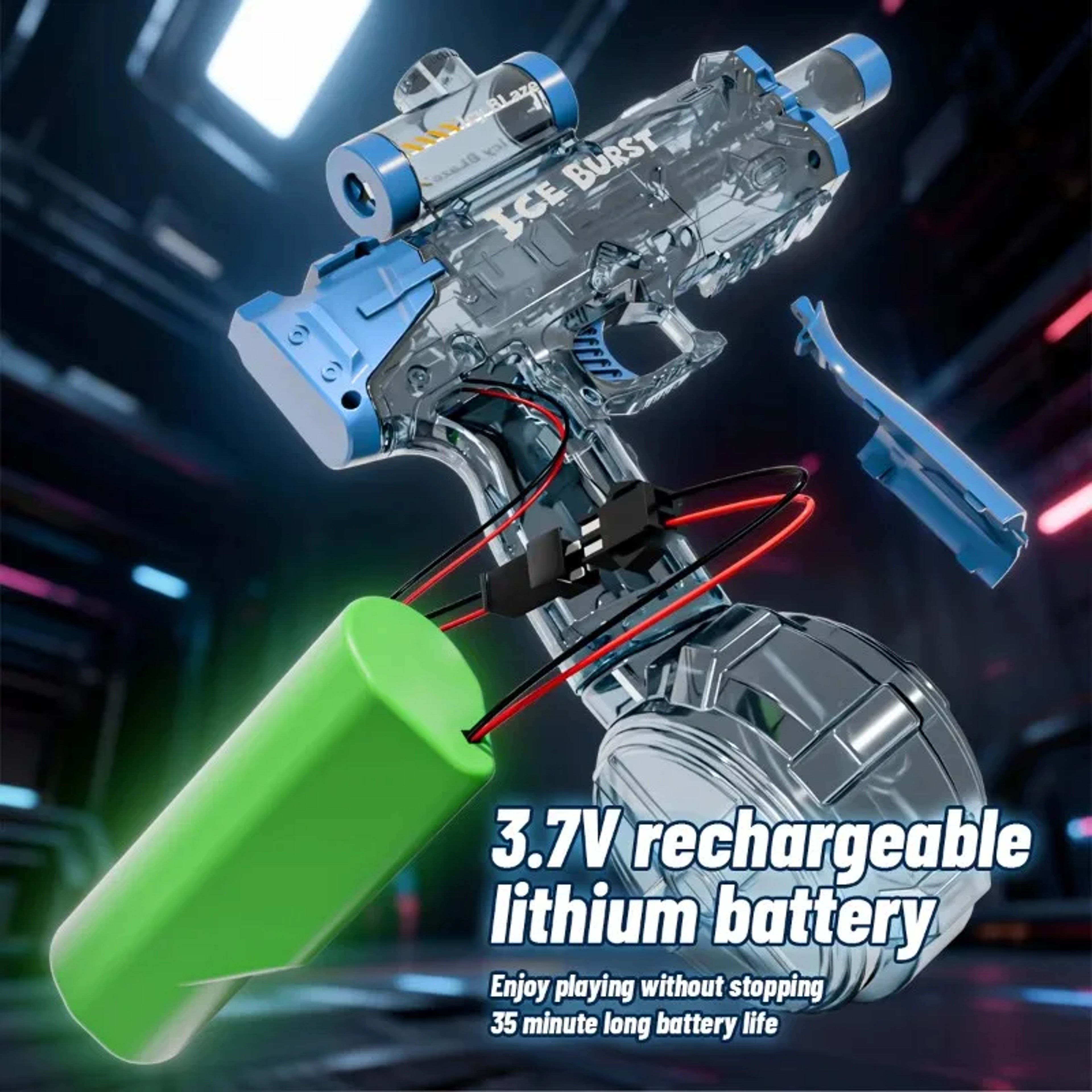 Rapid Splash Electric Water Gun Automatic Water Blaster for Kids and Families – view 6