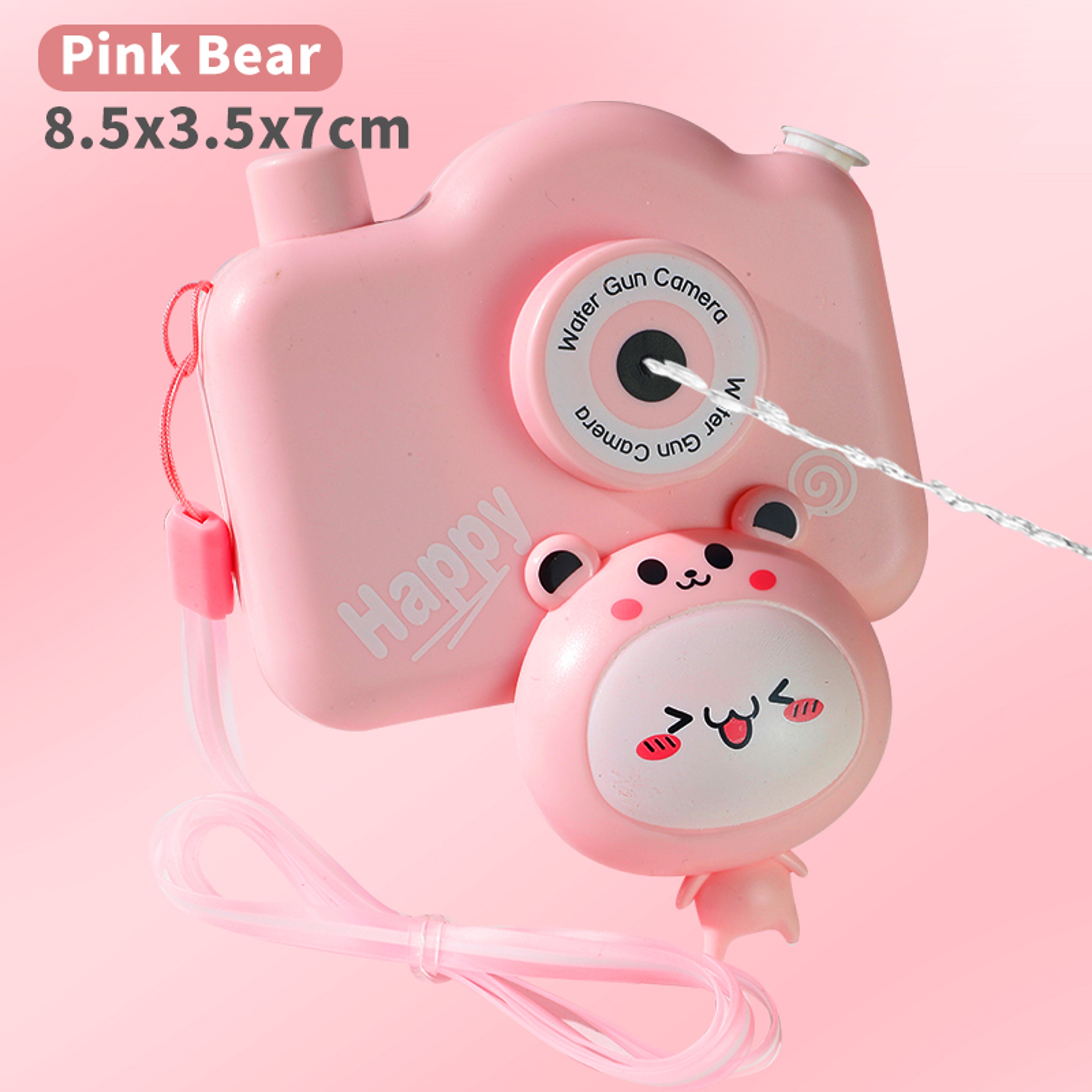 Cartoon Camera Water Gun For Kids  Portable Summer Water Blaster Toy For Pool  Beach Fun 5