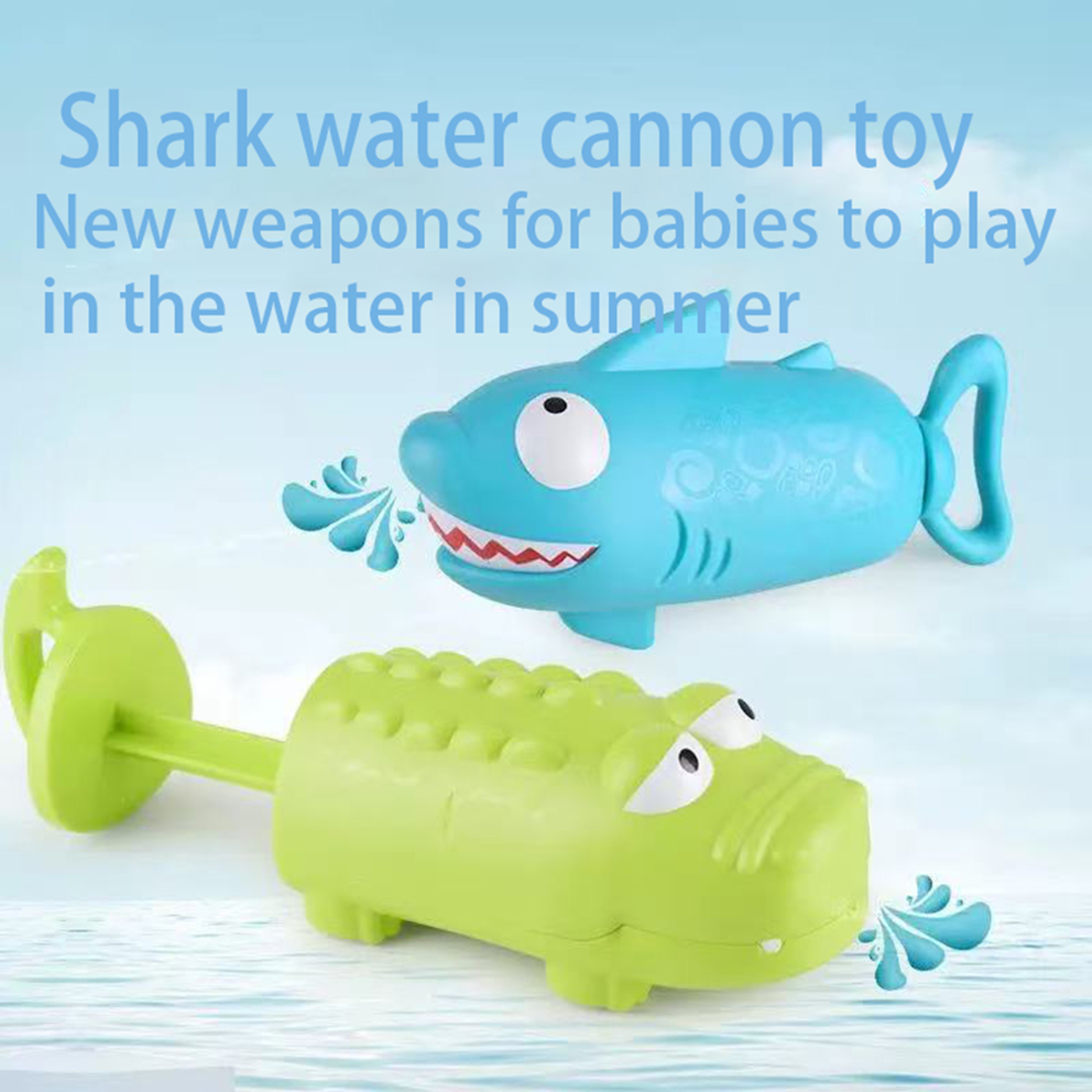 Cute Animal Kids Water Gun Cartoon Beach Water Toy for Summer Pool & Bath Fun – view 3