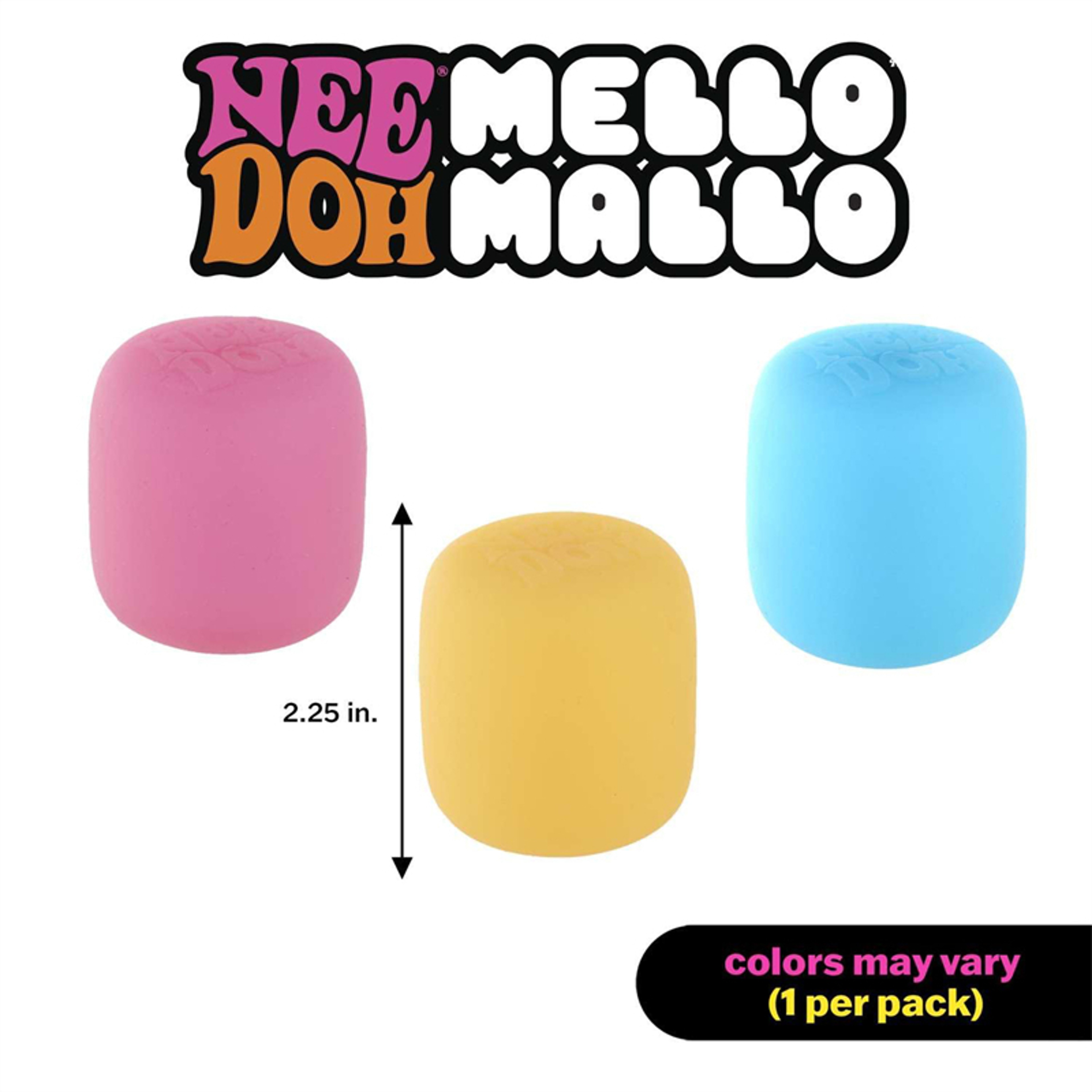 Nee Doh Mello Mallo Squishy Stress Toy Color Changing Sensory Fidget Toy 5