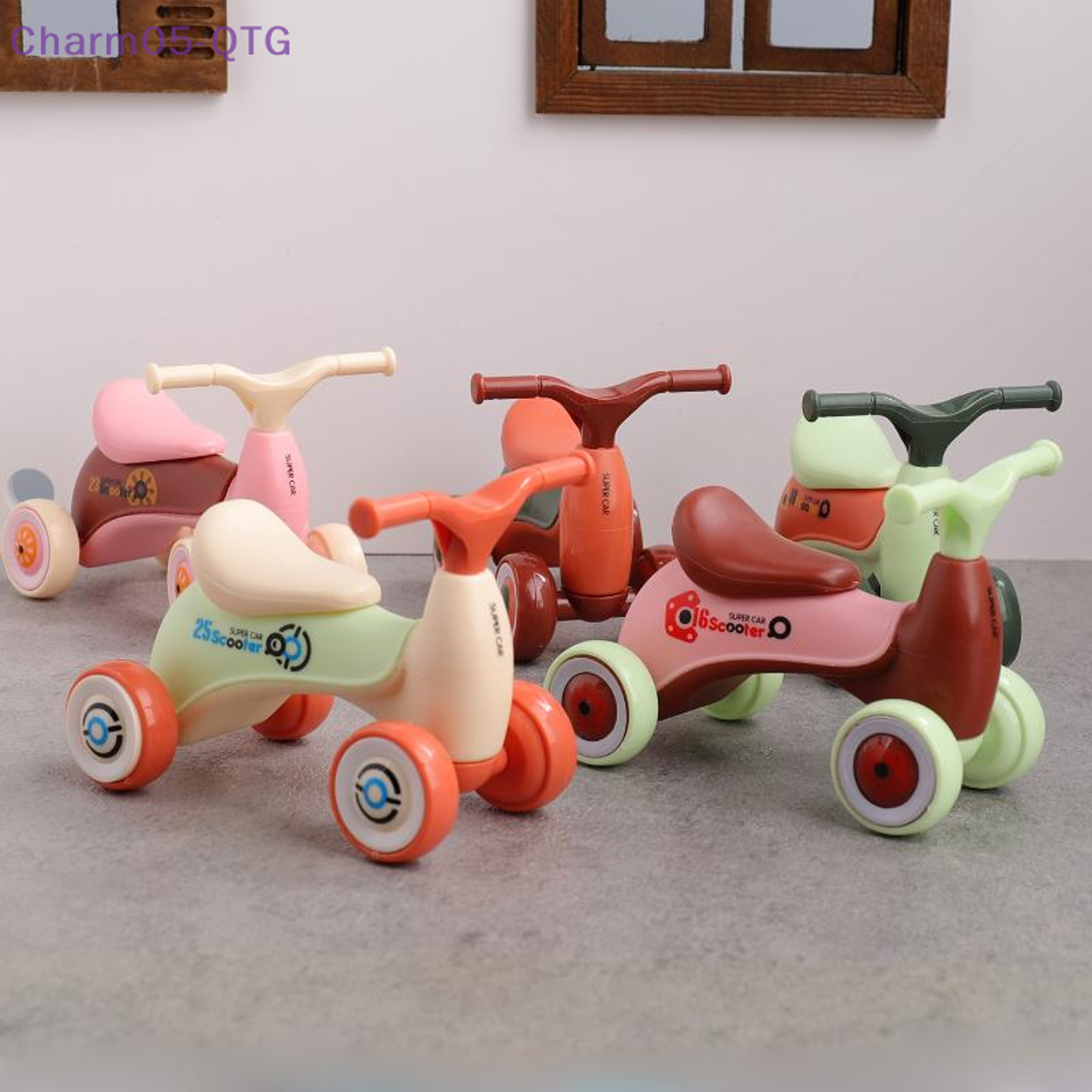 Mini Balance Car Toy DIY Assembly Set for Kids Creative Mini Scooter Model Gift – view 1