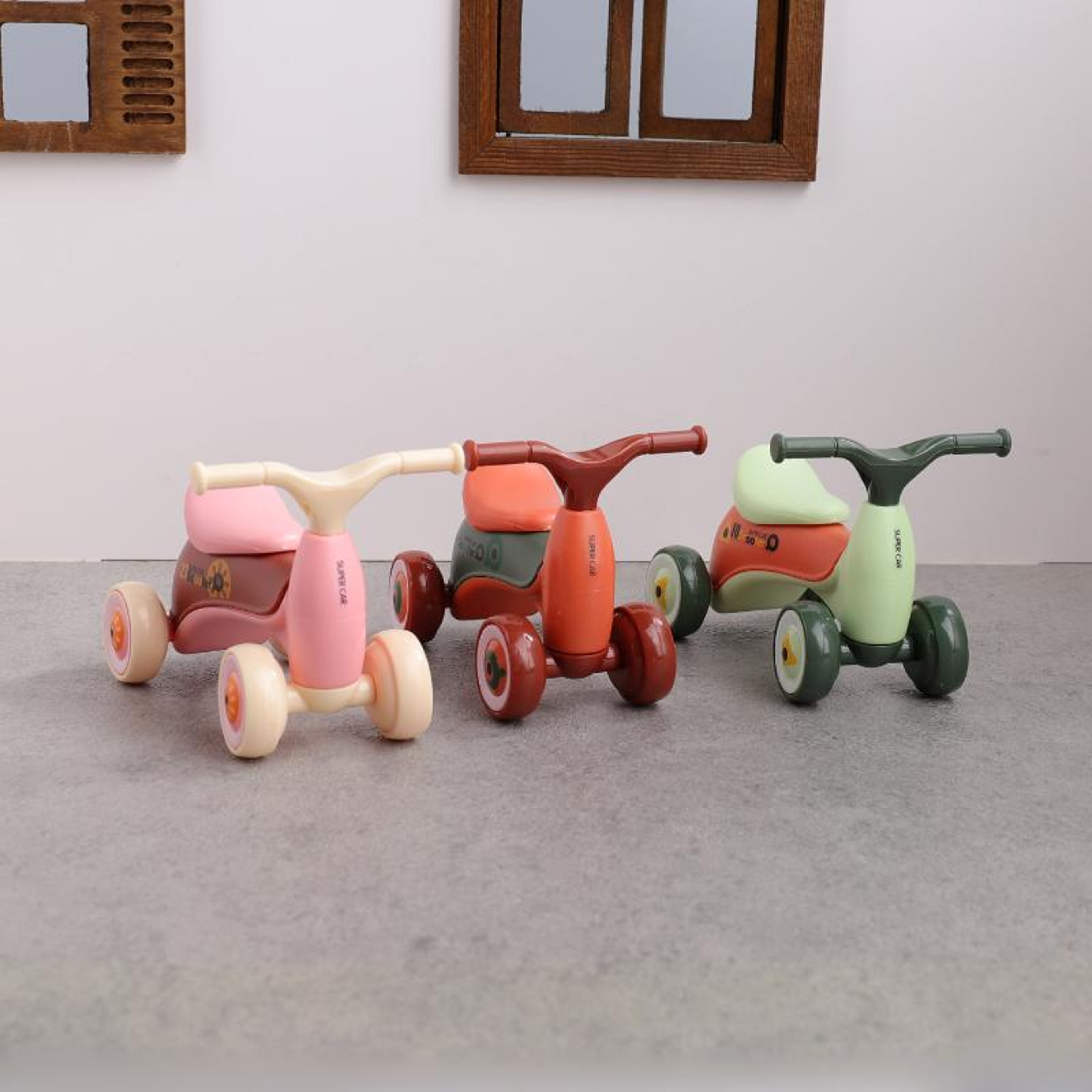 Mini Balance Car Toy DIY Assembly Set for Kids Creative Mini Scooter Model Gift – view 4