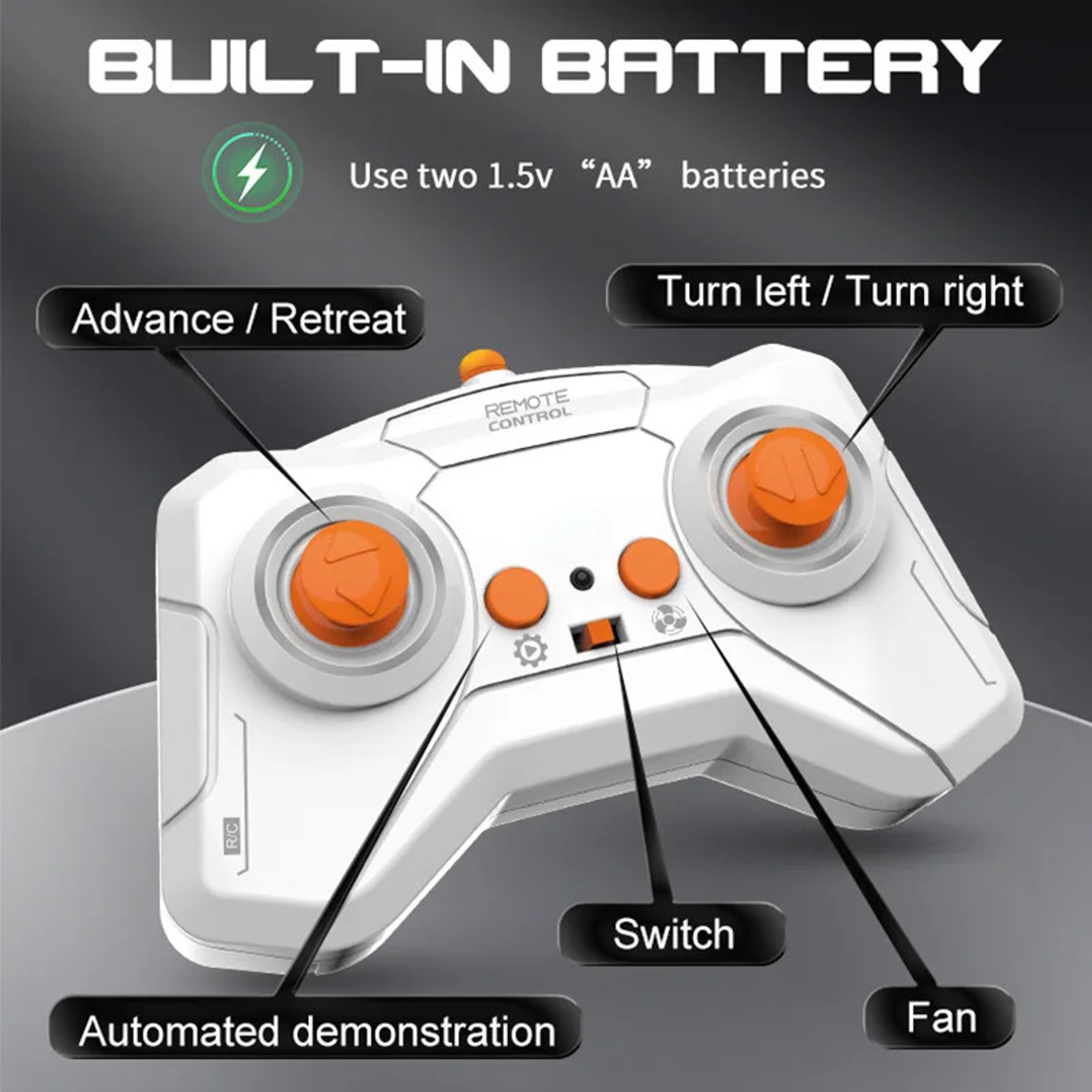 Wall Climbing Toy RC Spider & Remote Control Gecko Robot with LED Eyes – view 5