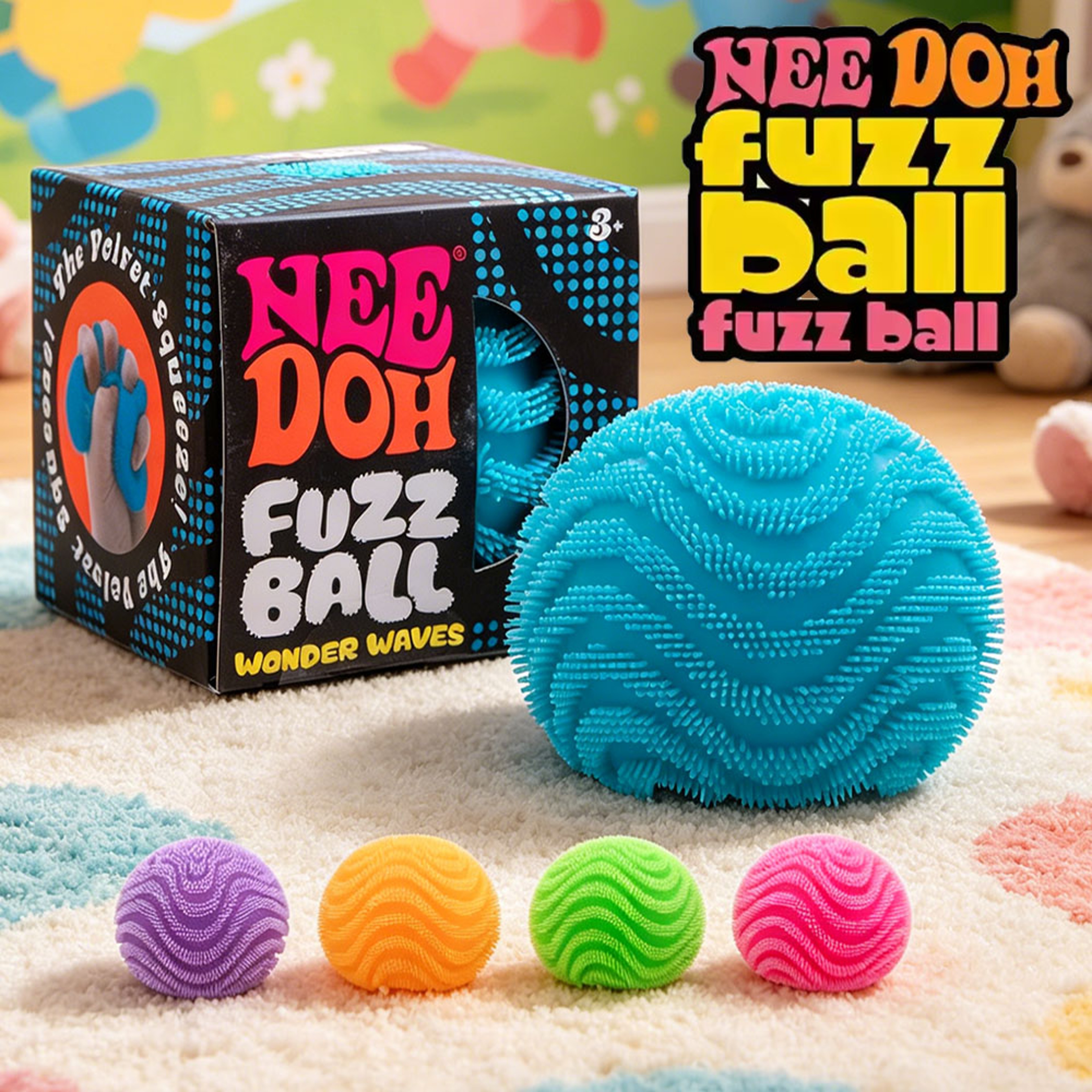 Fuzz Ball Blind Box Stress Relief Sensory Squishy Fidget Toy – view 1