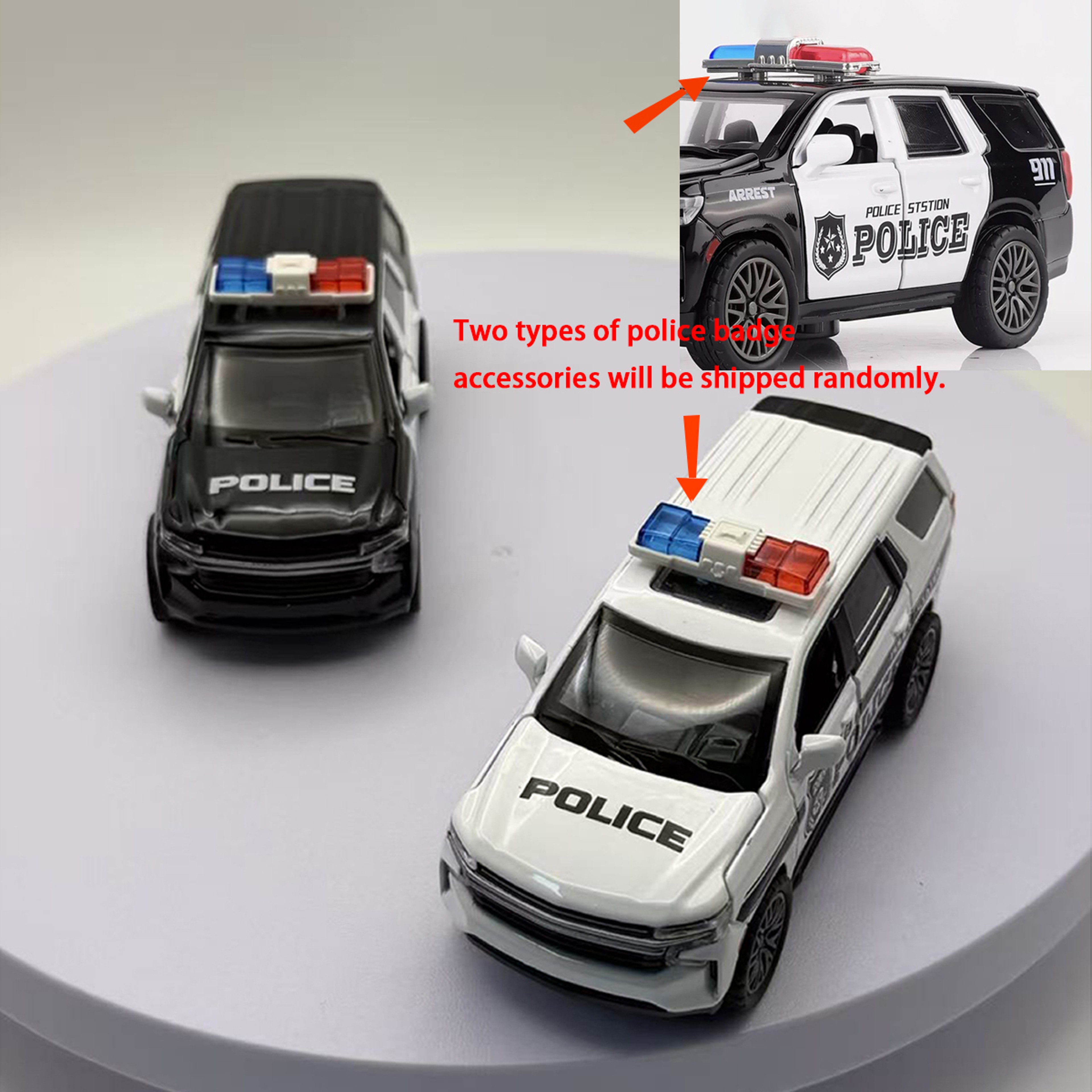 Die Cast Toy Car Pull Back Alloy Model Vehicle with Opening Doors – view 6