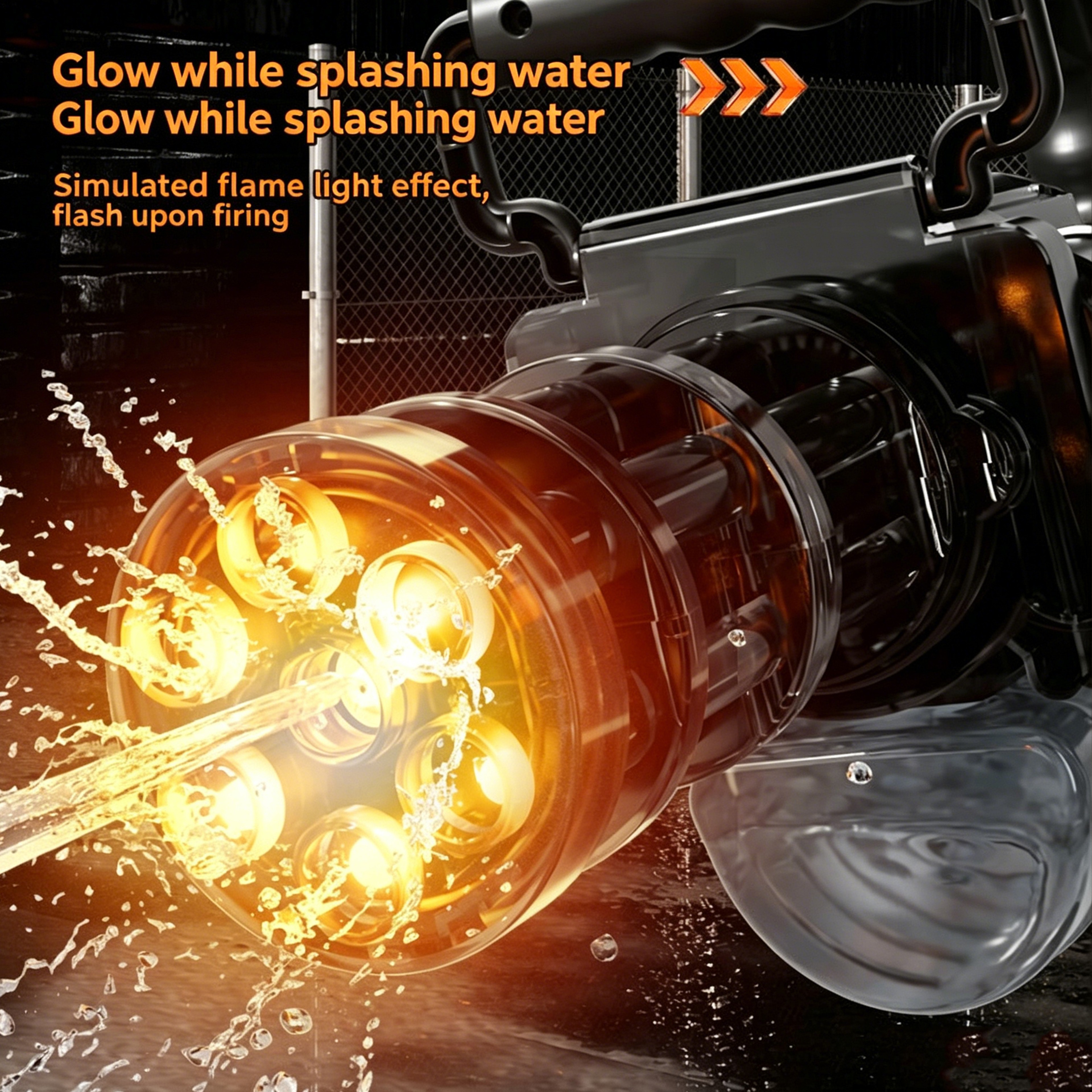 Rapid Spin Gatling Water Gun Automatic High Pressure Water Blaster for Epic Summer Battles – view 4