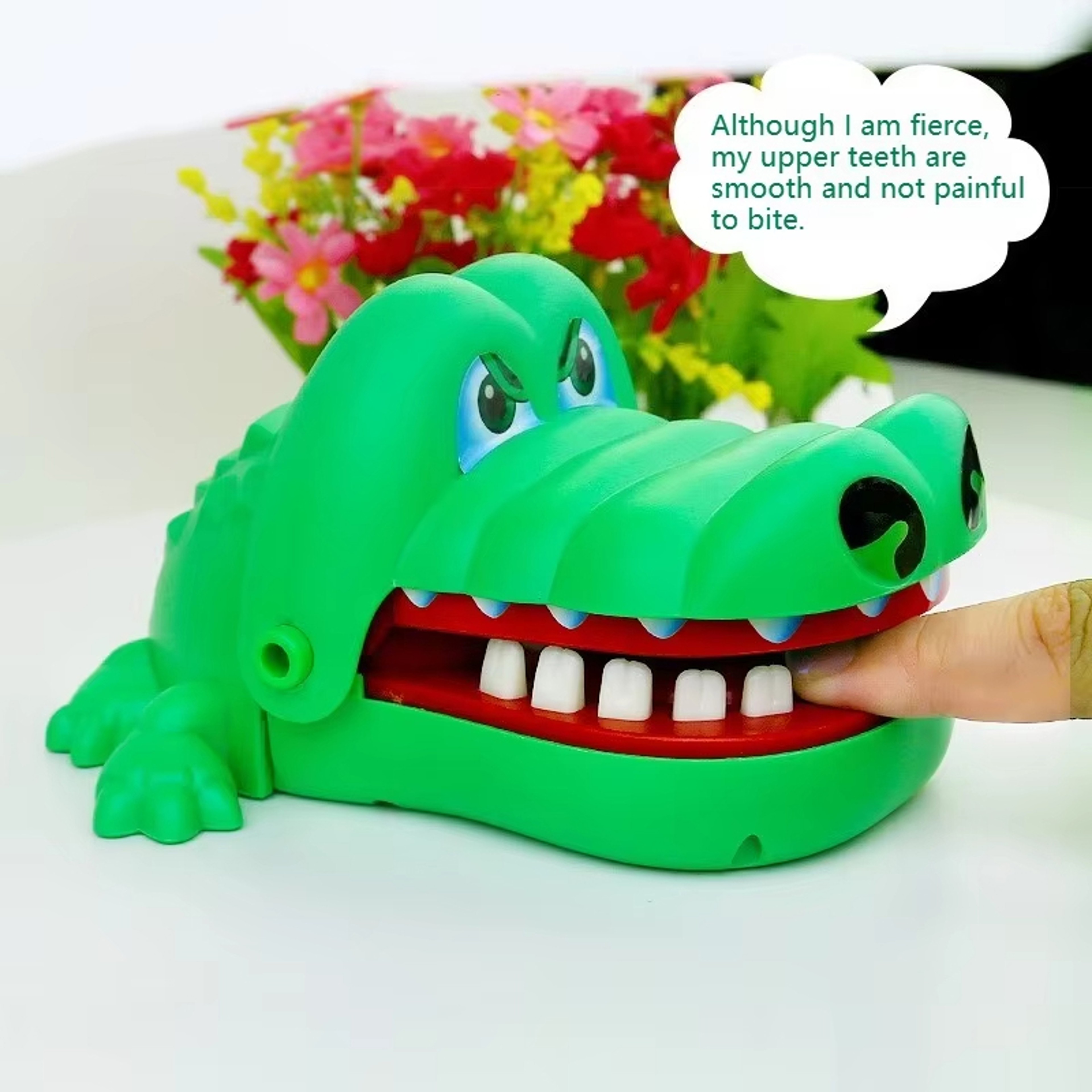 Snap  Laugh Crocodile Bite Game Funny Crocodile Teeth Toy Family Party Game For Kids  Adults 5