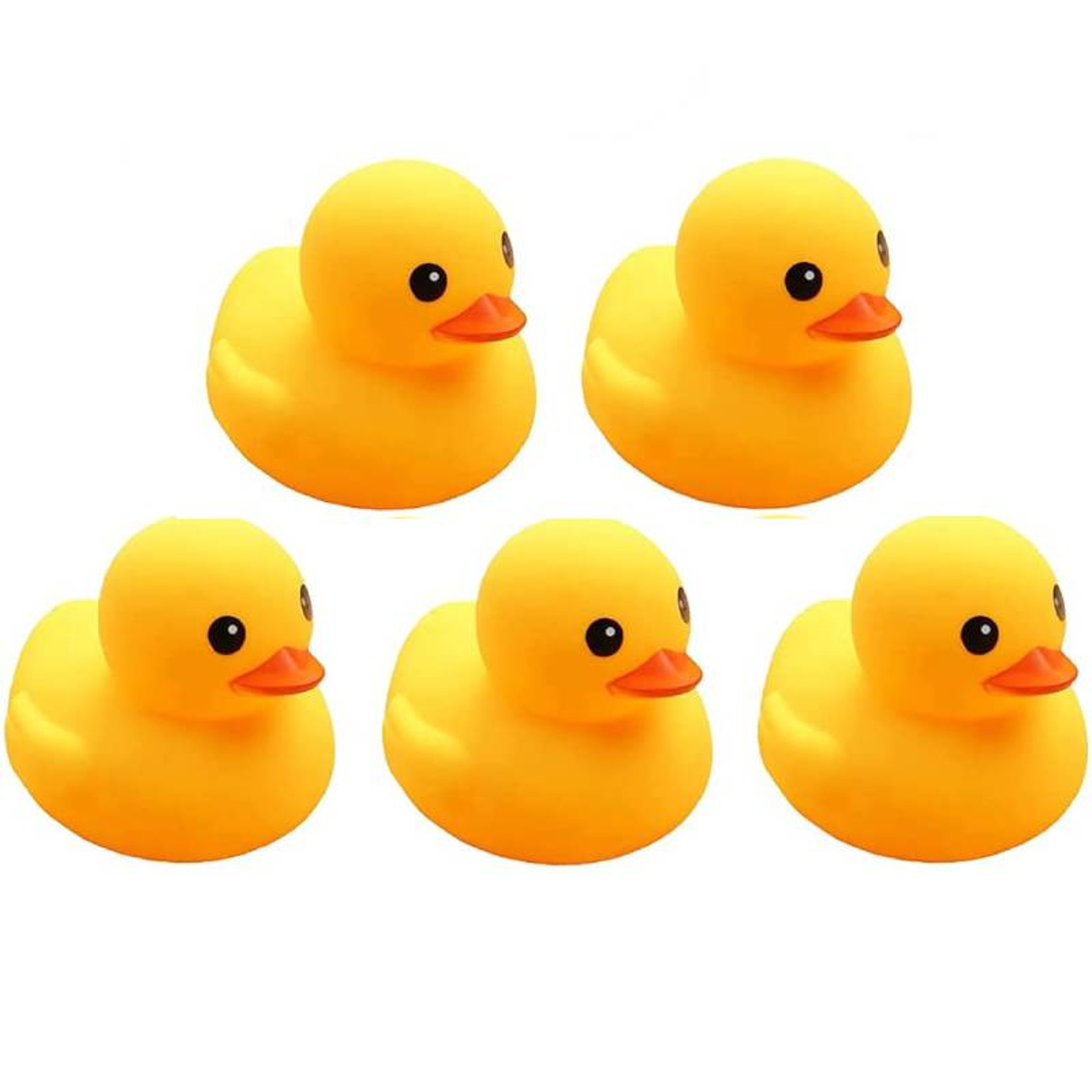 Cute Rubber Duck Bath Toy Mini Floating Ducks for Kids, Toddlers & Baby Bath Fun – view 7