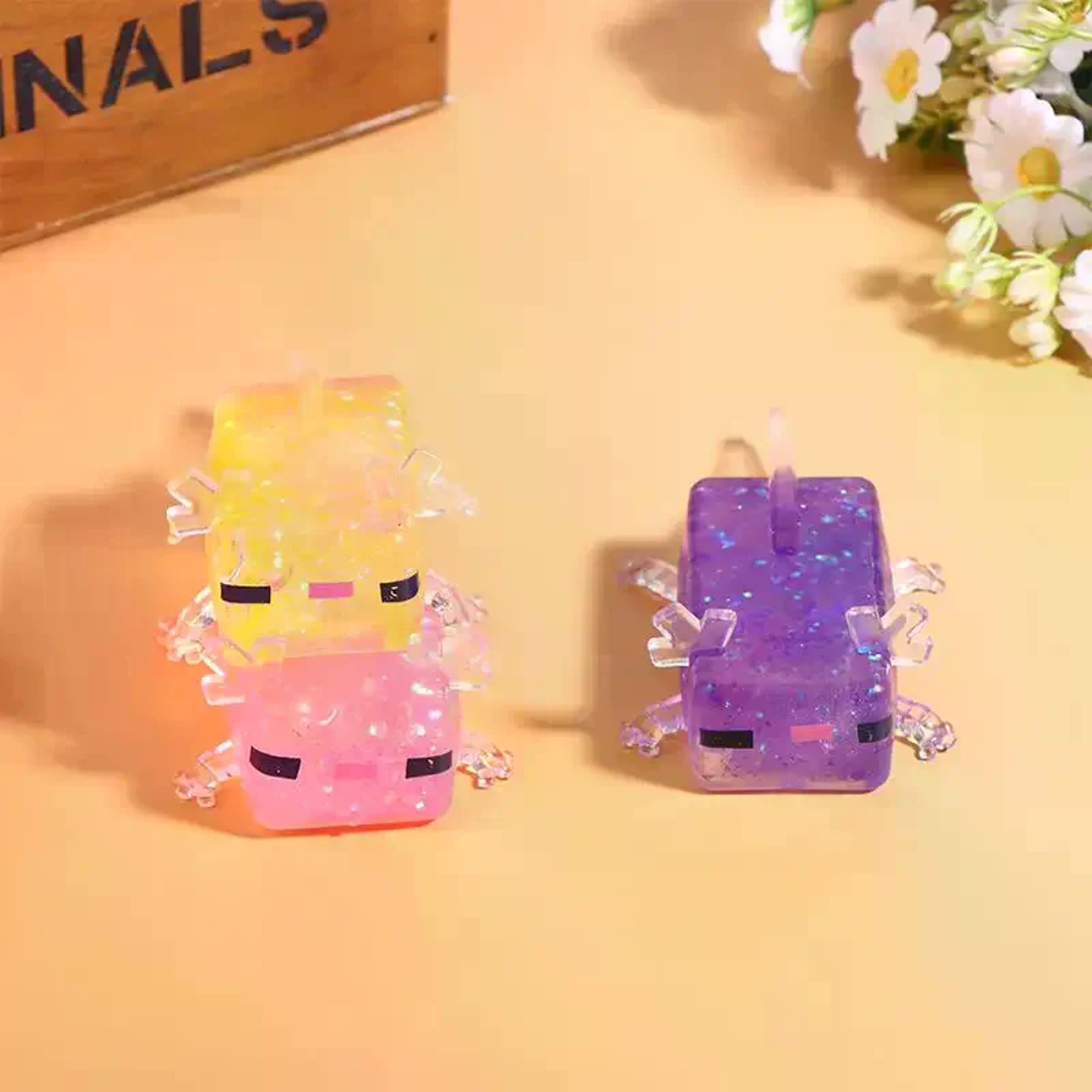 Cute Axolotl Stress Toy Moldable Sensory Fidget for Stress Relief & Creative Fun – view 4