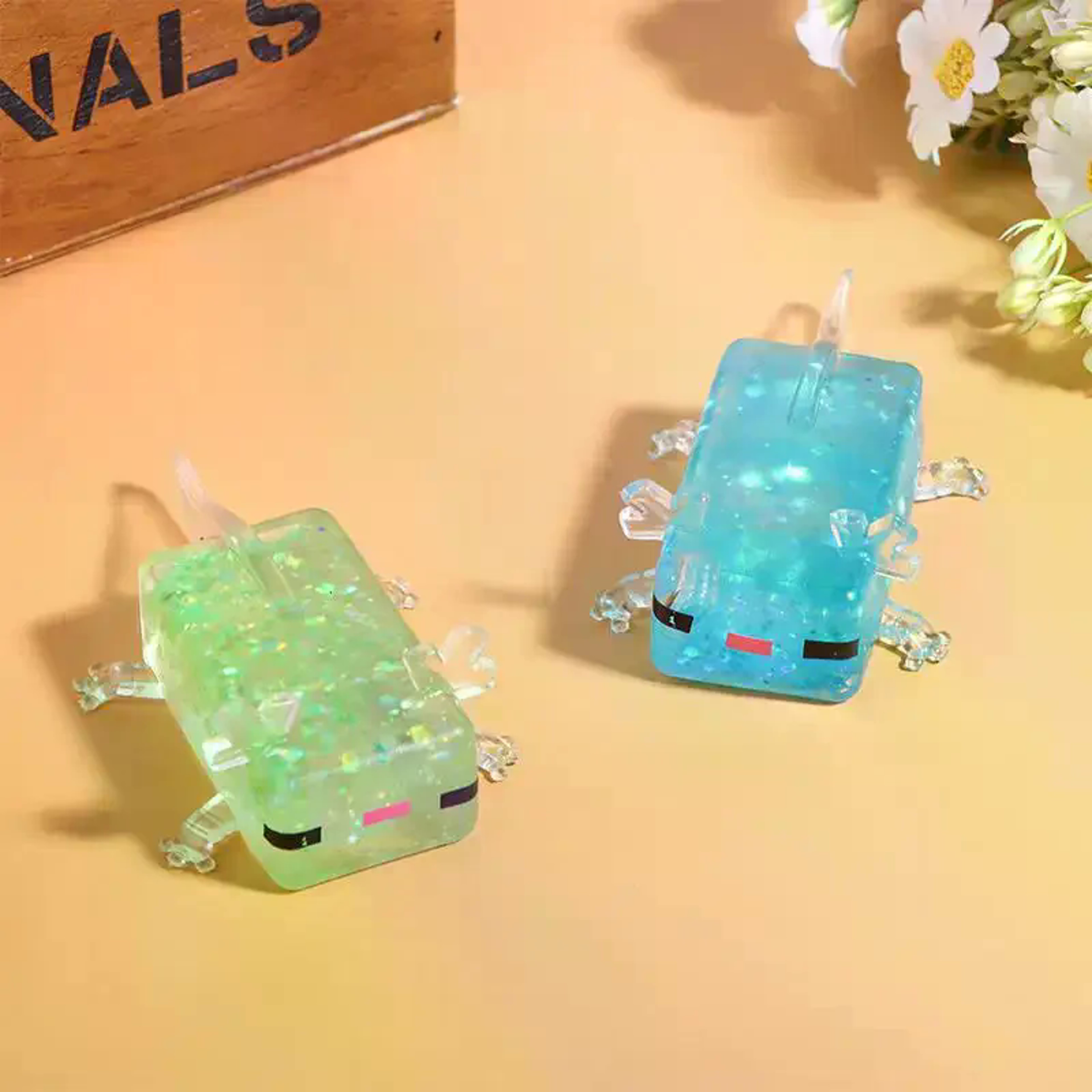 Cute Axolotl Stress Toy Moldable Sensory Fidget for Stress Relief & Creative Fun – view 5