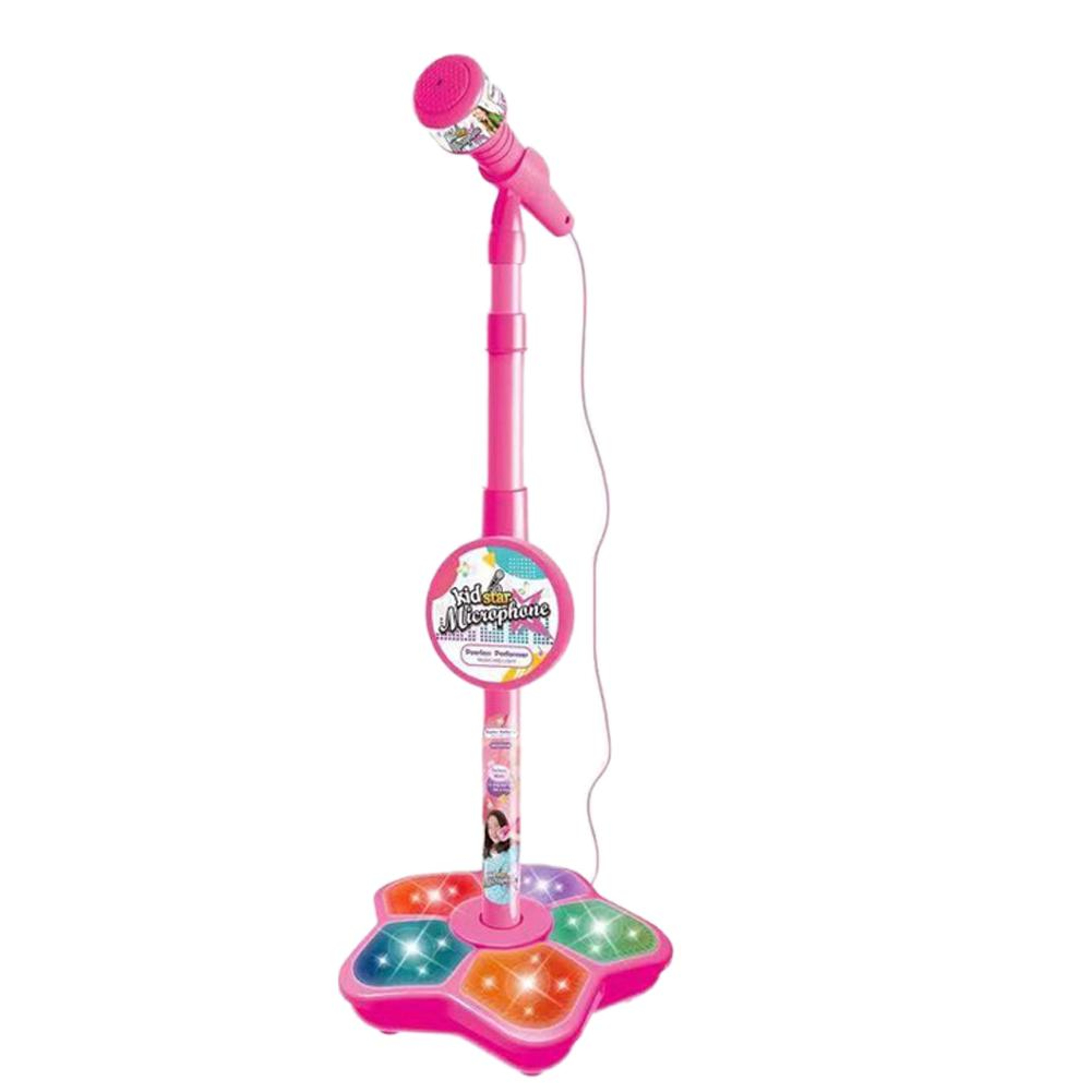 Kids Karaoke Microphone with Stand Musical Singing Toy for Boys and Girls – view 6