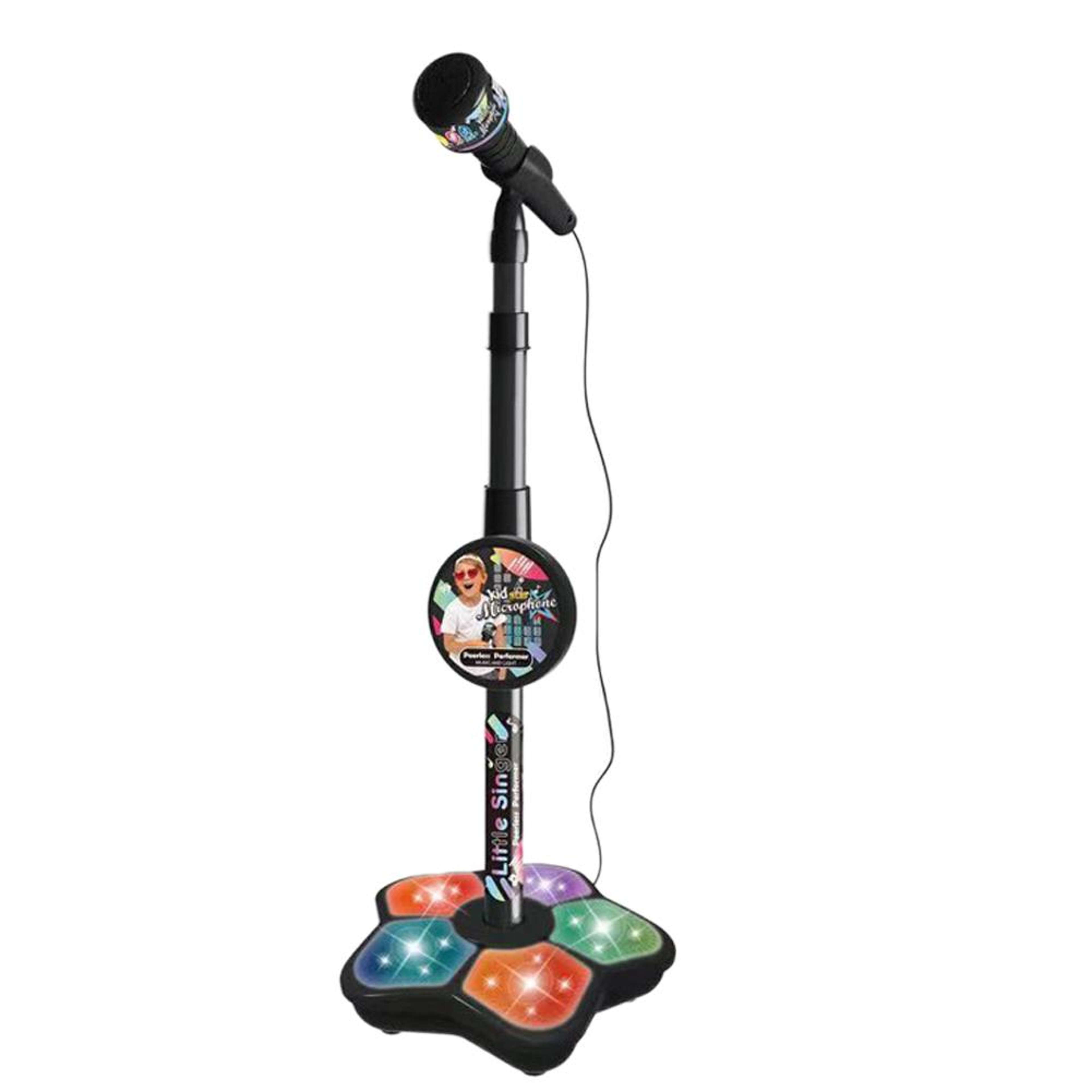 Kids Karaoke Microphone with Stand Musical Singing Toy for Boys and Girls – view 8