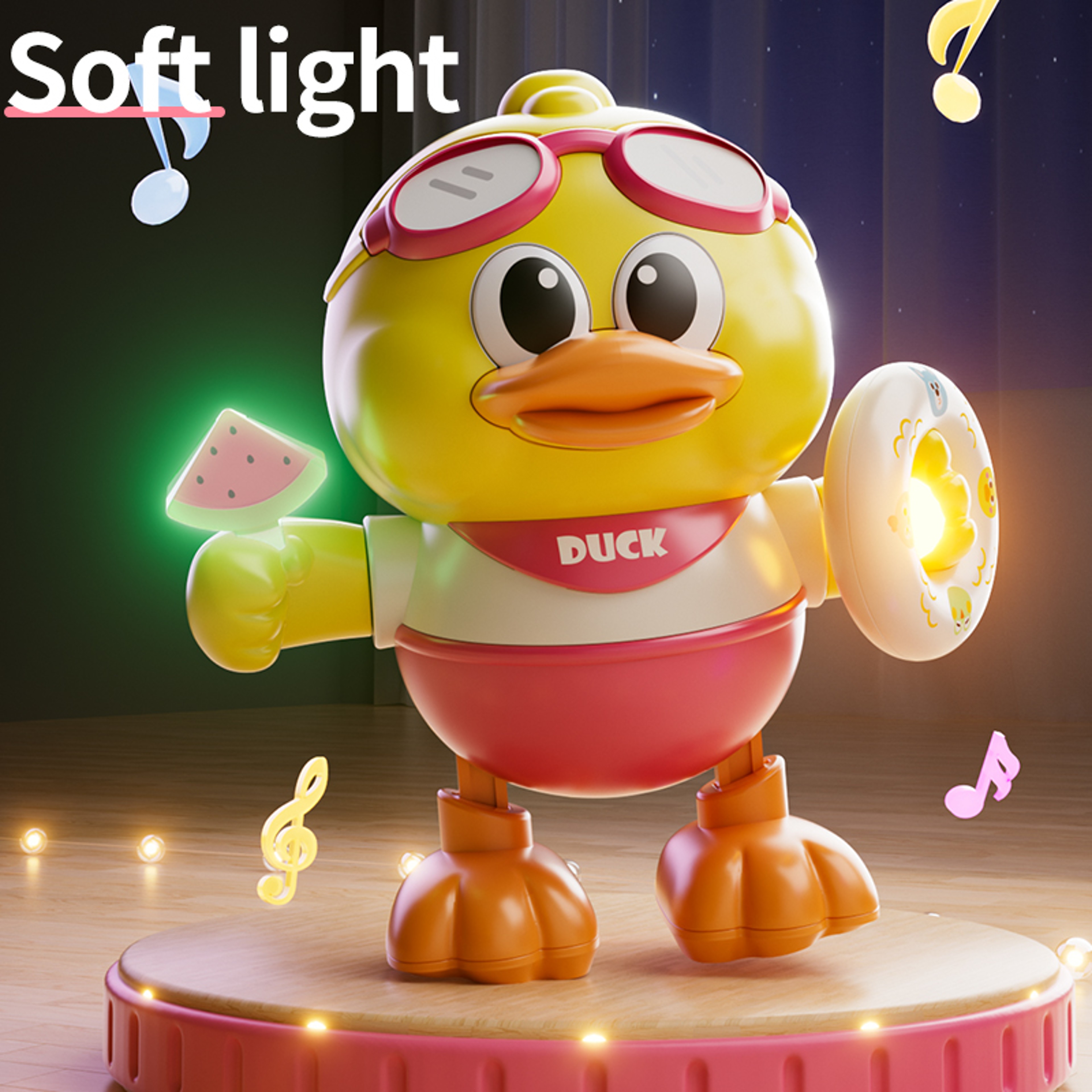 Dancing Duck Toy with Music Lights Interactive Educational Baby Toy – view 4