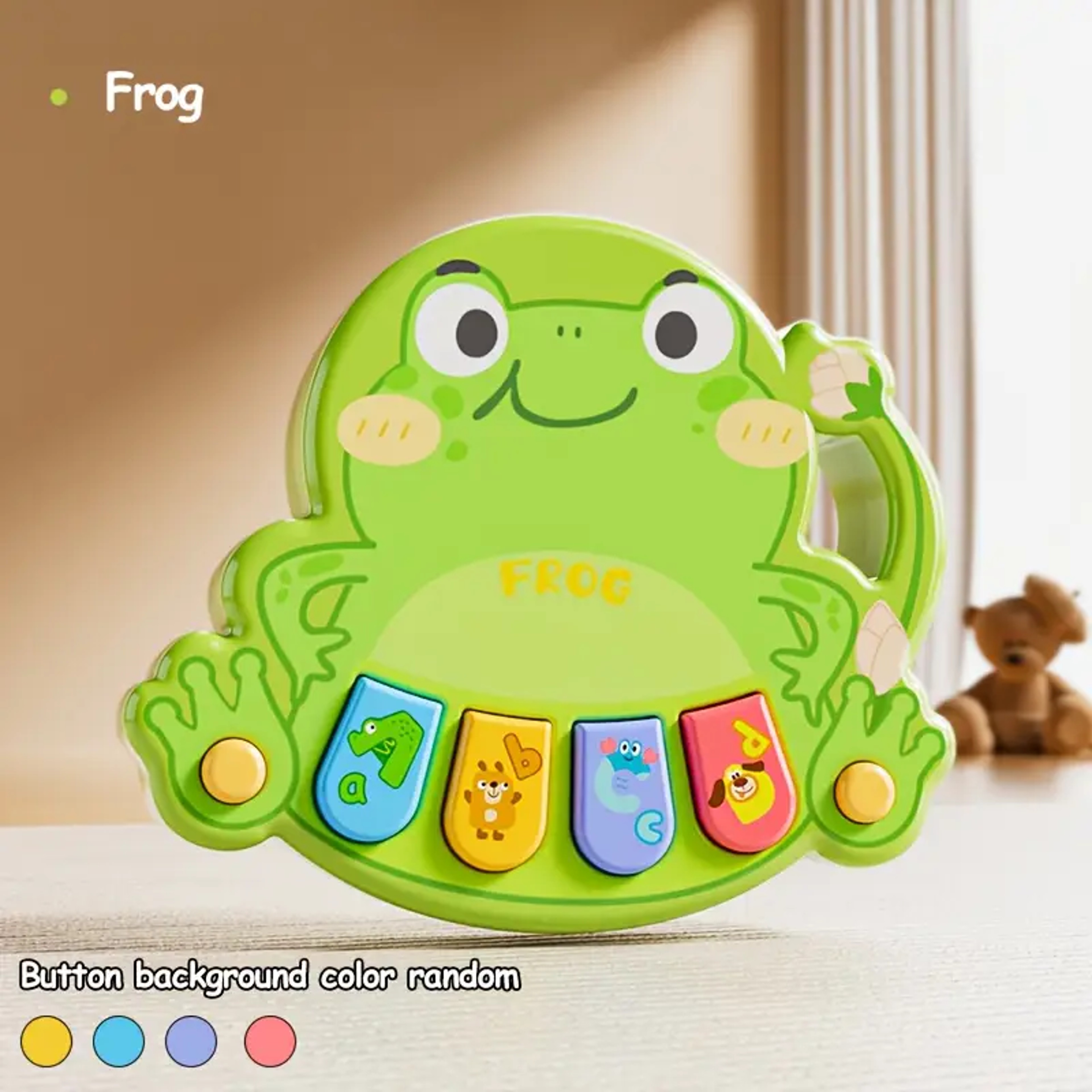 Kids Piano Toy Musical Learning Keyboard with Animal Sounds and Lights – view 8