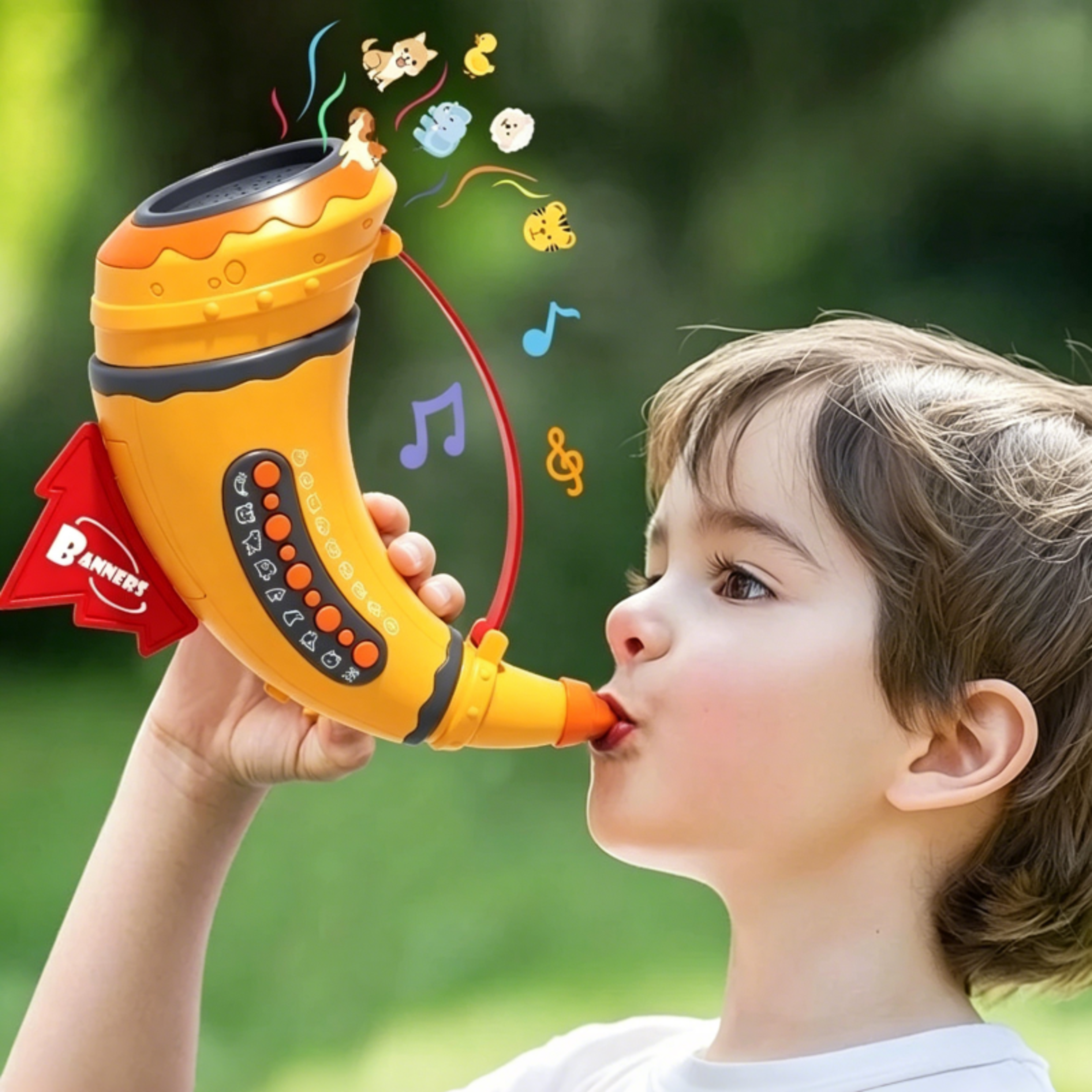 Animal Caller Toy with 30 Sounds Interactive Learning Whistle for Kids – view 1