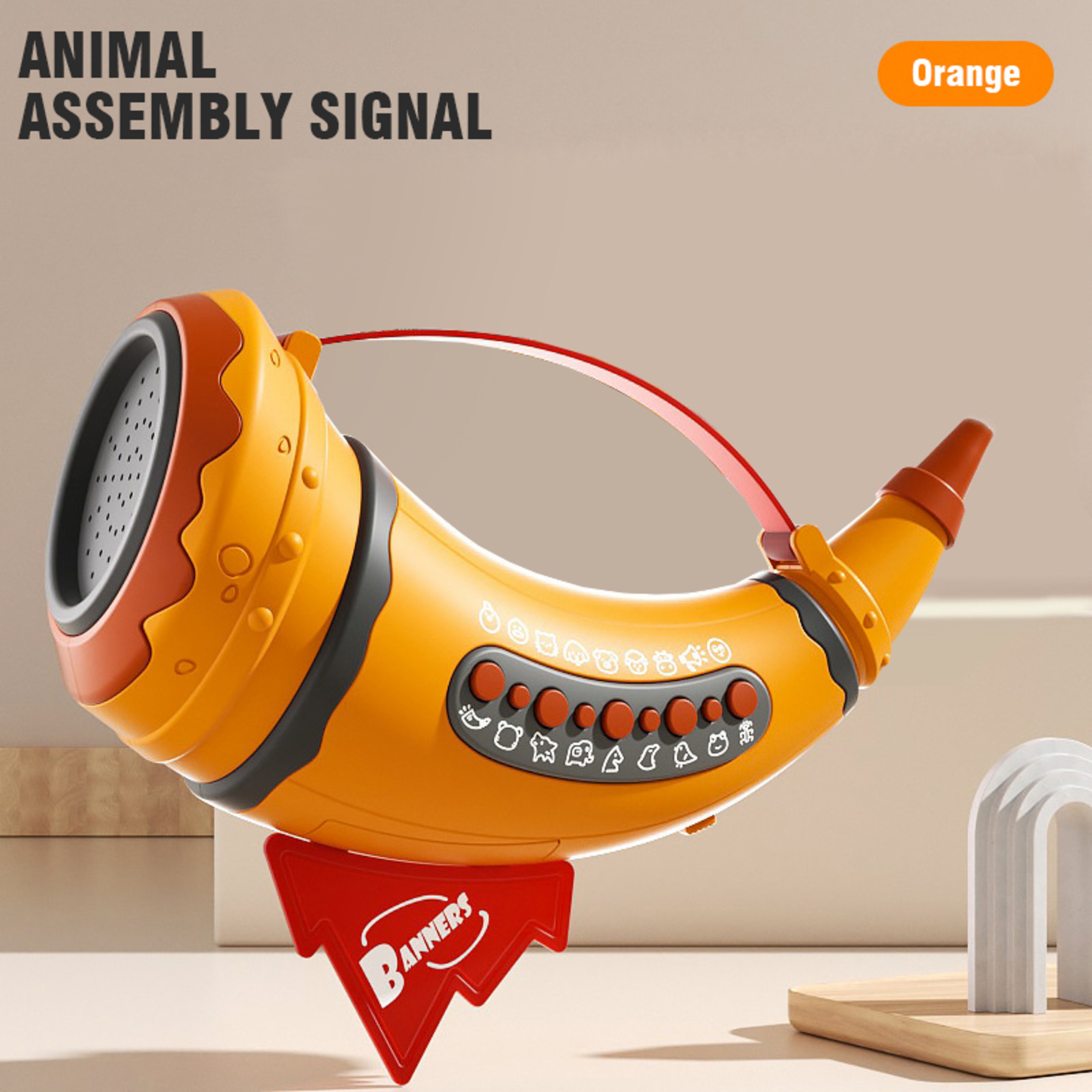 Animal Caller Toy with 30 Sounds Interactive Learning Whistle for Kids – view 9