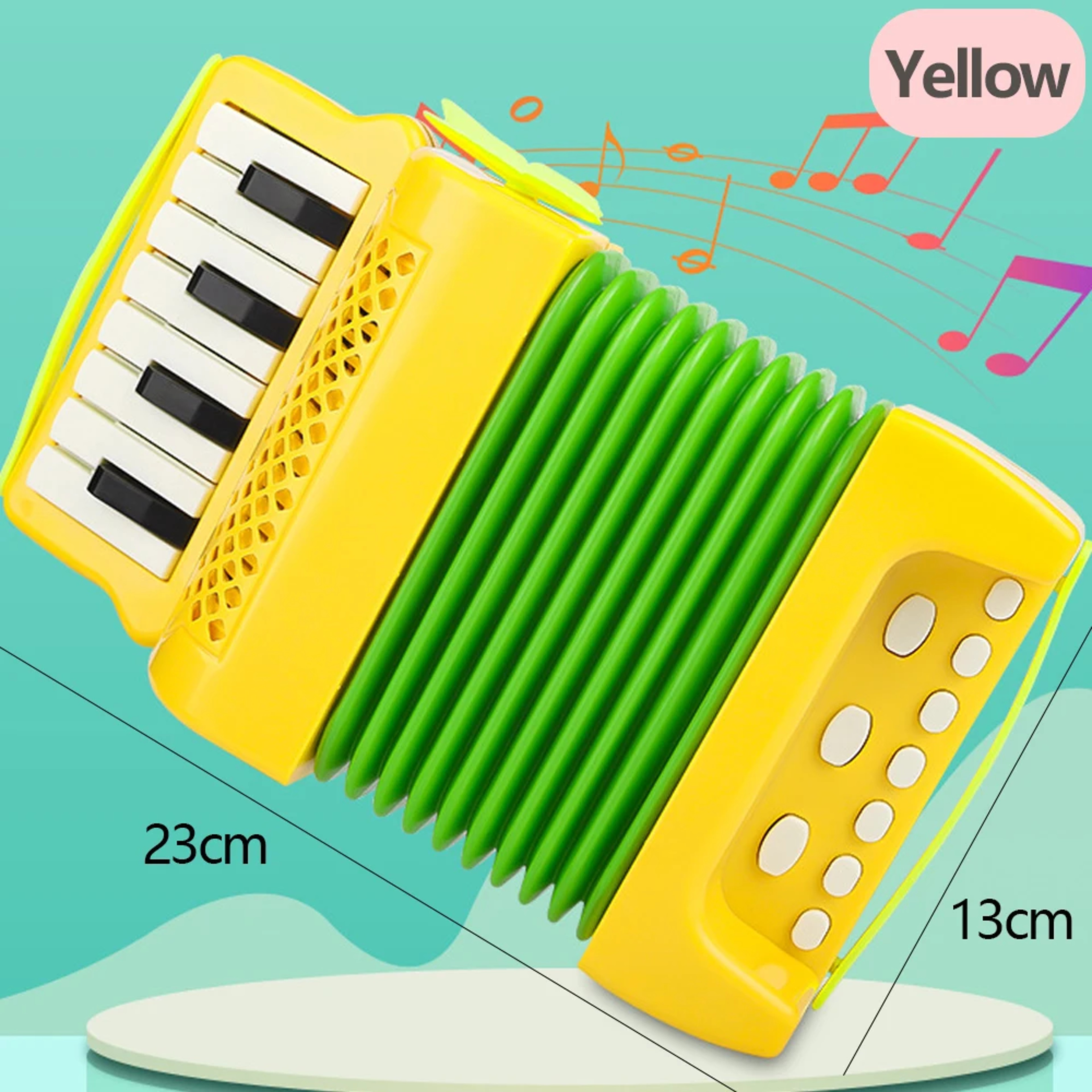 Kids Musical Accordion Piano Toy for Toddlers Educational Learning Instrument – view 8