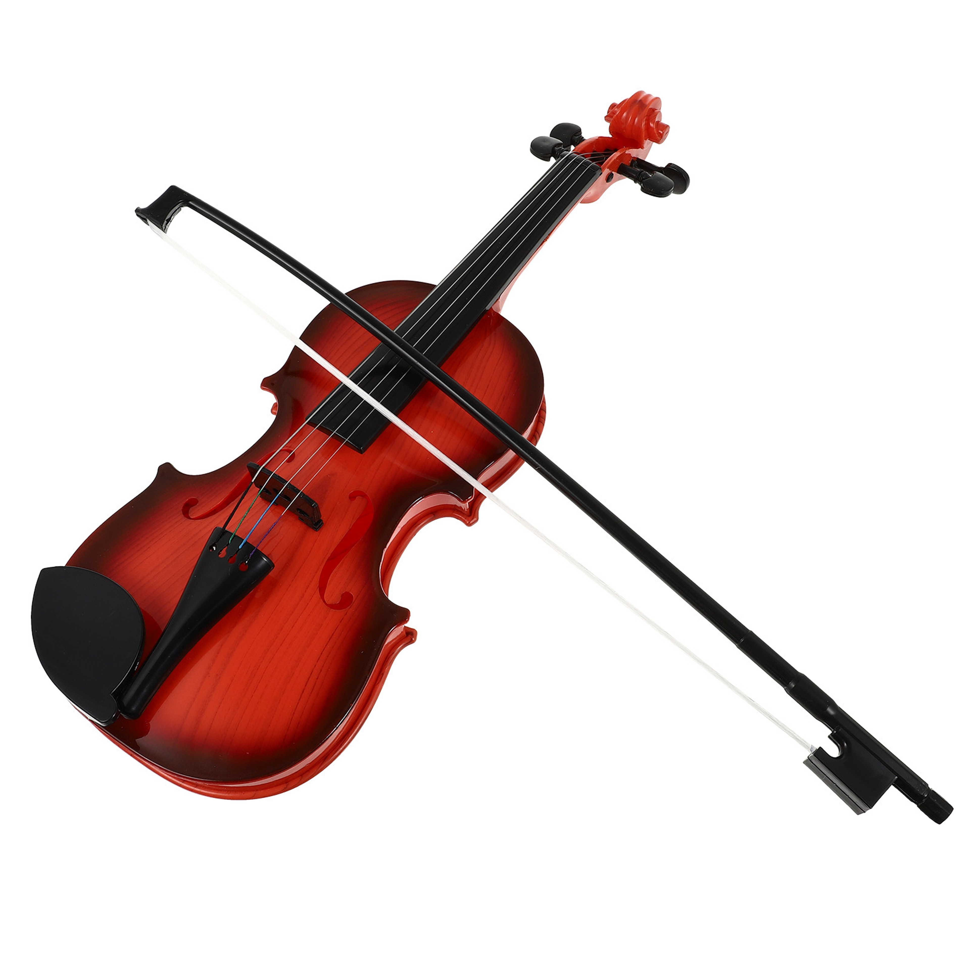 Kids Violin Toy for Beginners Educational Musical Instrument with Bow – view 1