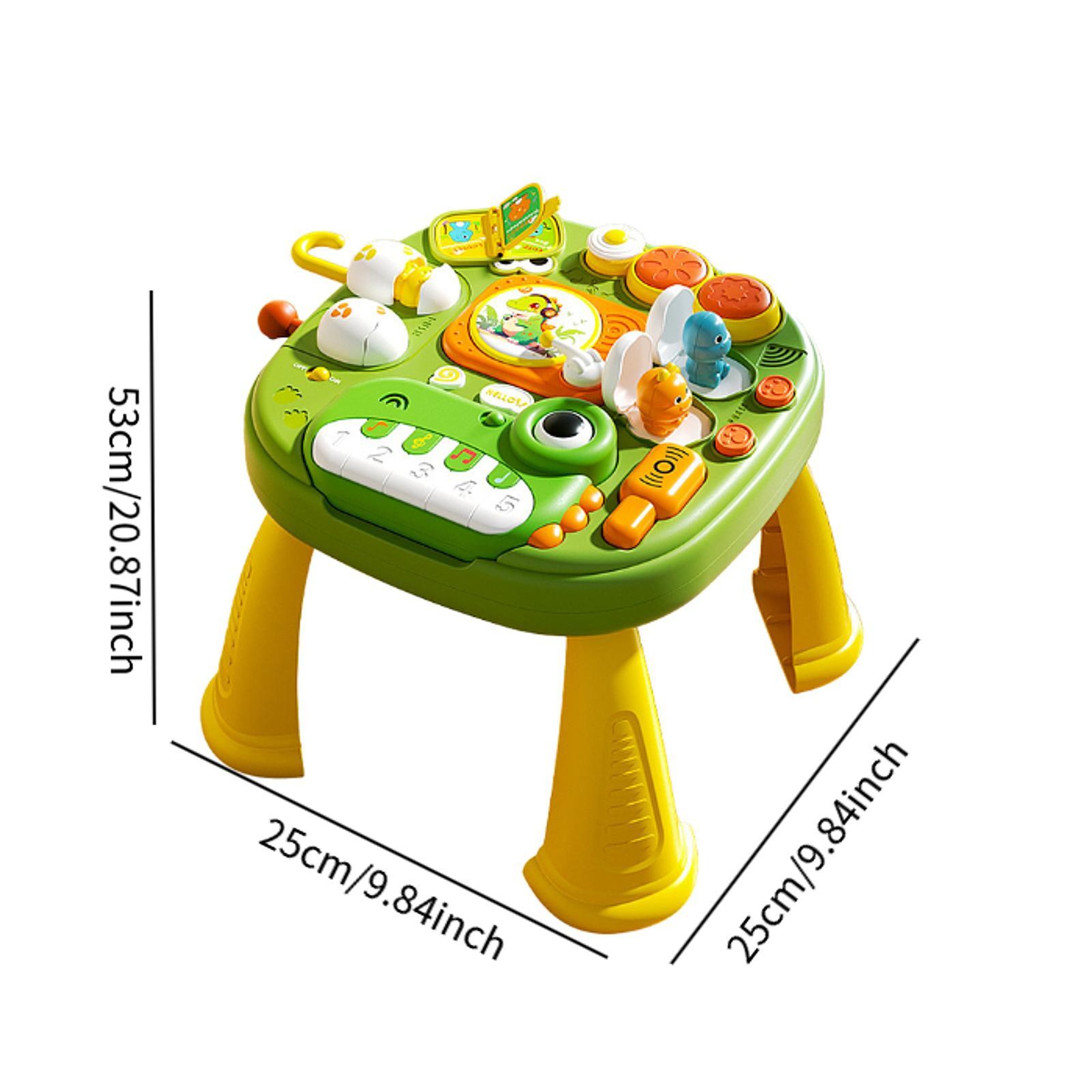 Montessori Activity Table with Lights and Music for Toddlers Early Learning Toy – view 6