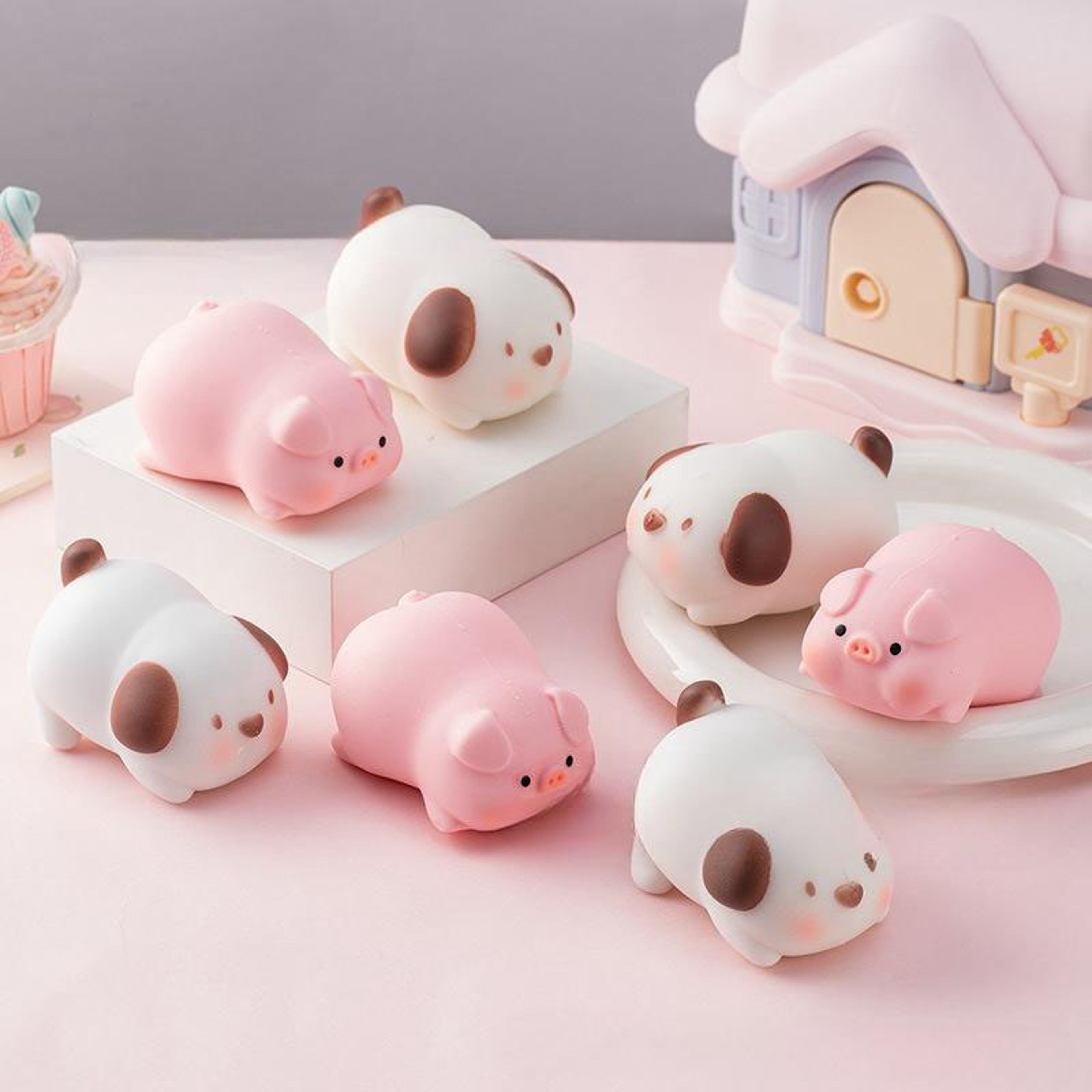 Funny Stretchy Animal Squishy Toy Stress Relief Sensory Fidget For Kids  Adults 3