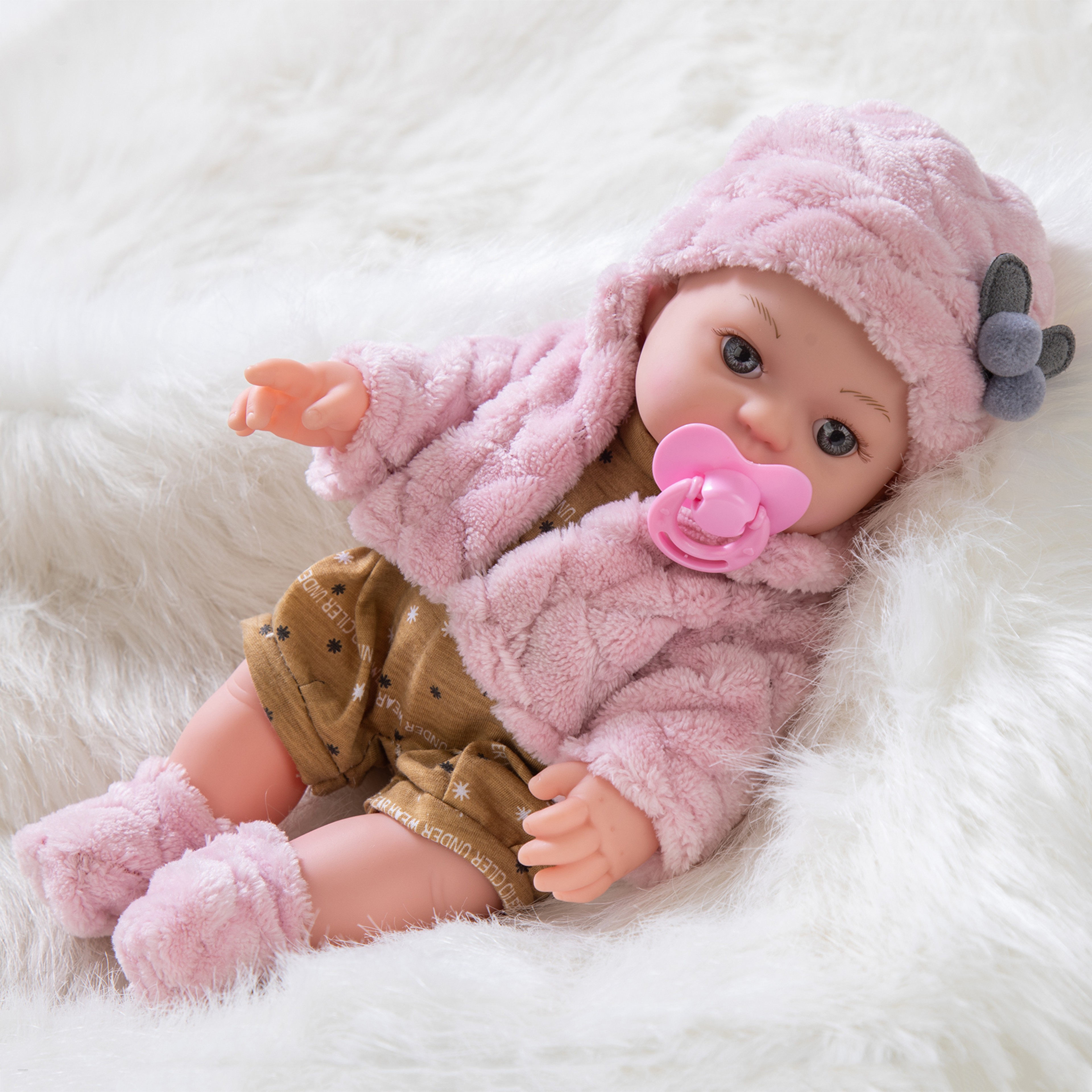 30cm Reborn Baby Doll 12 Inch Washable Realistic Baby Doll With Movable Limbs 5