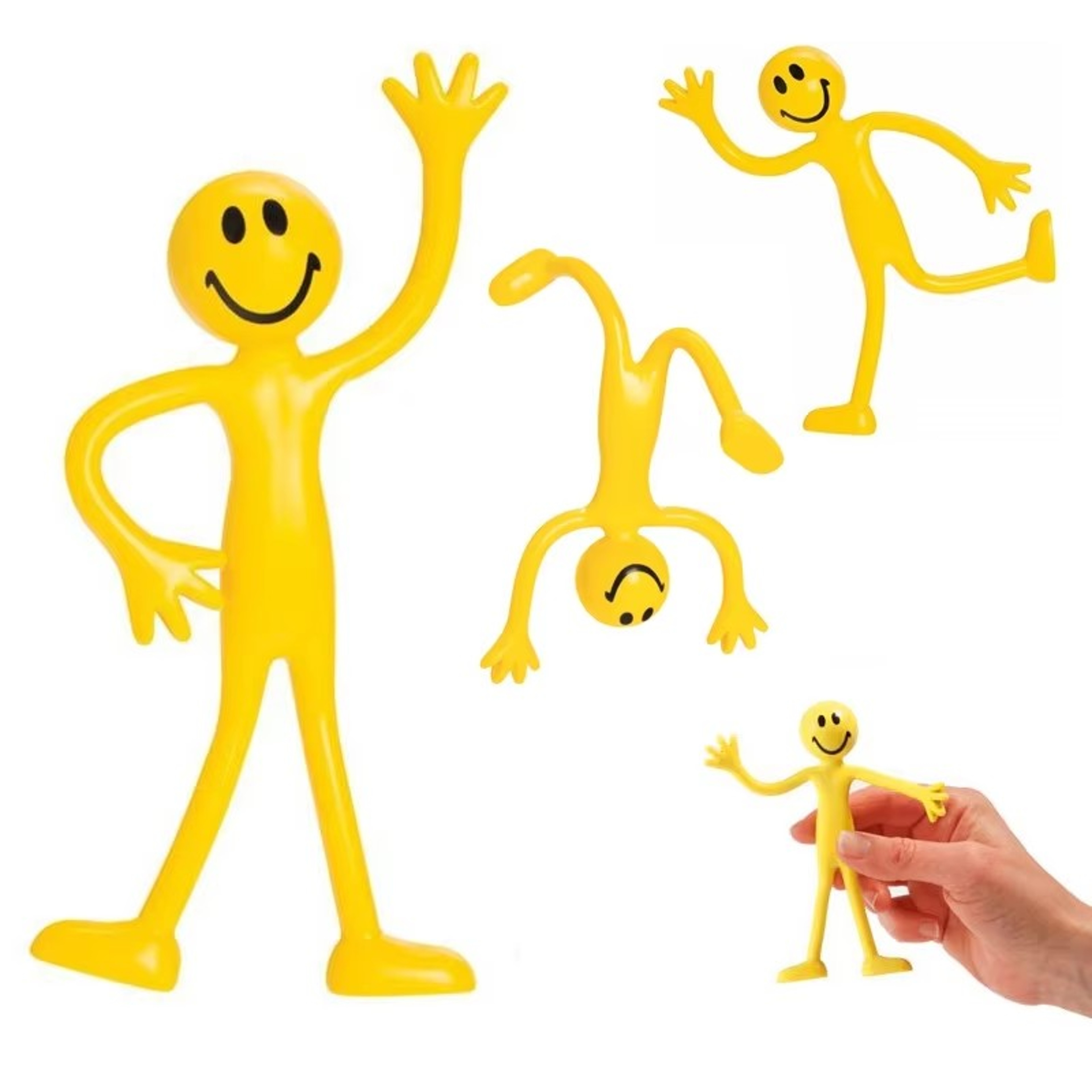 Cute Flexible Phone Holder Bendy Stress Relief Toy Stand for Desk, Kids & Adults – view 2