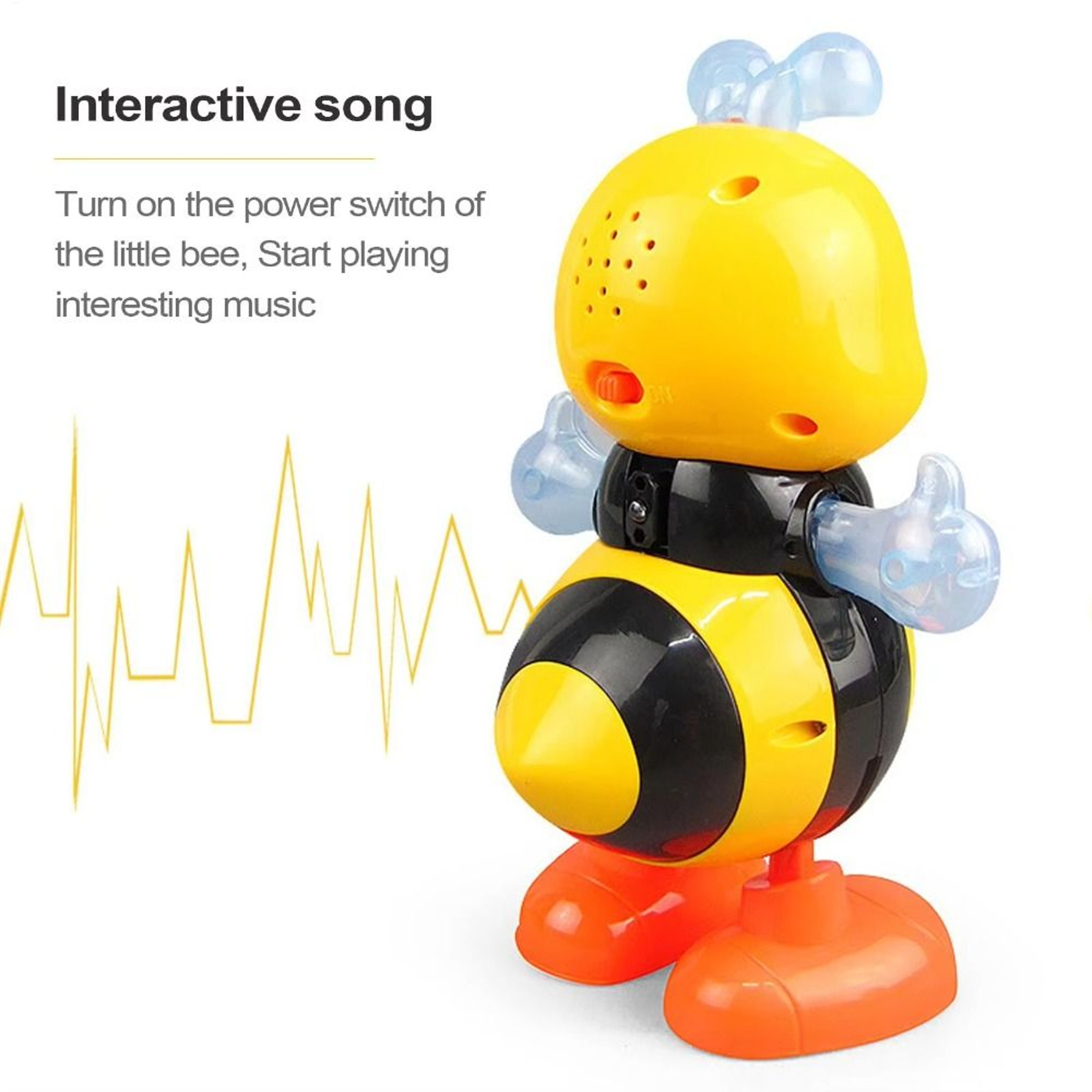 Interactive Dancing Bee Toy with Music, Lights & Singing for Kids – view 2