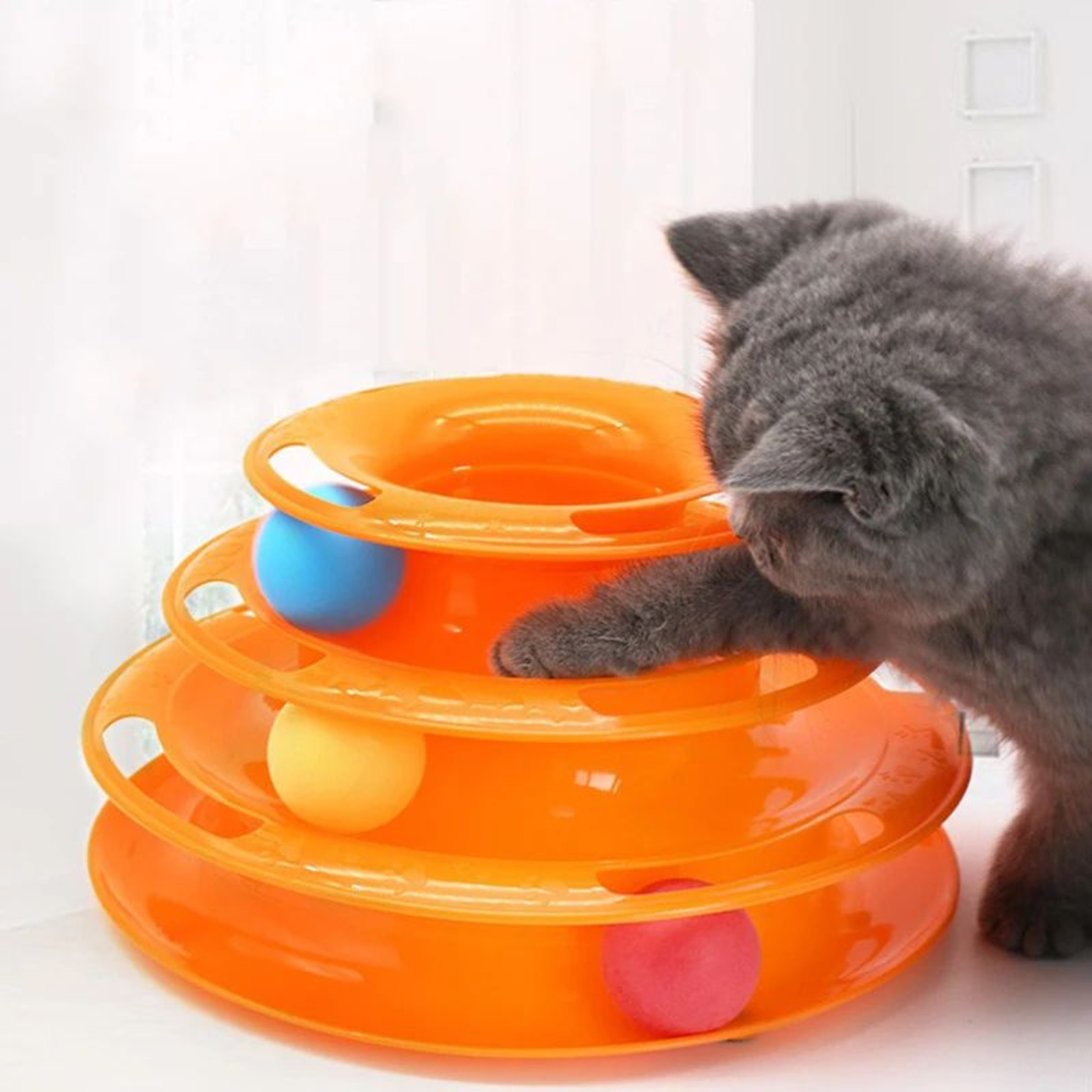 Interactive Cat Toy Titans Tower 0