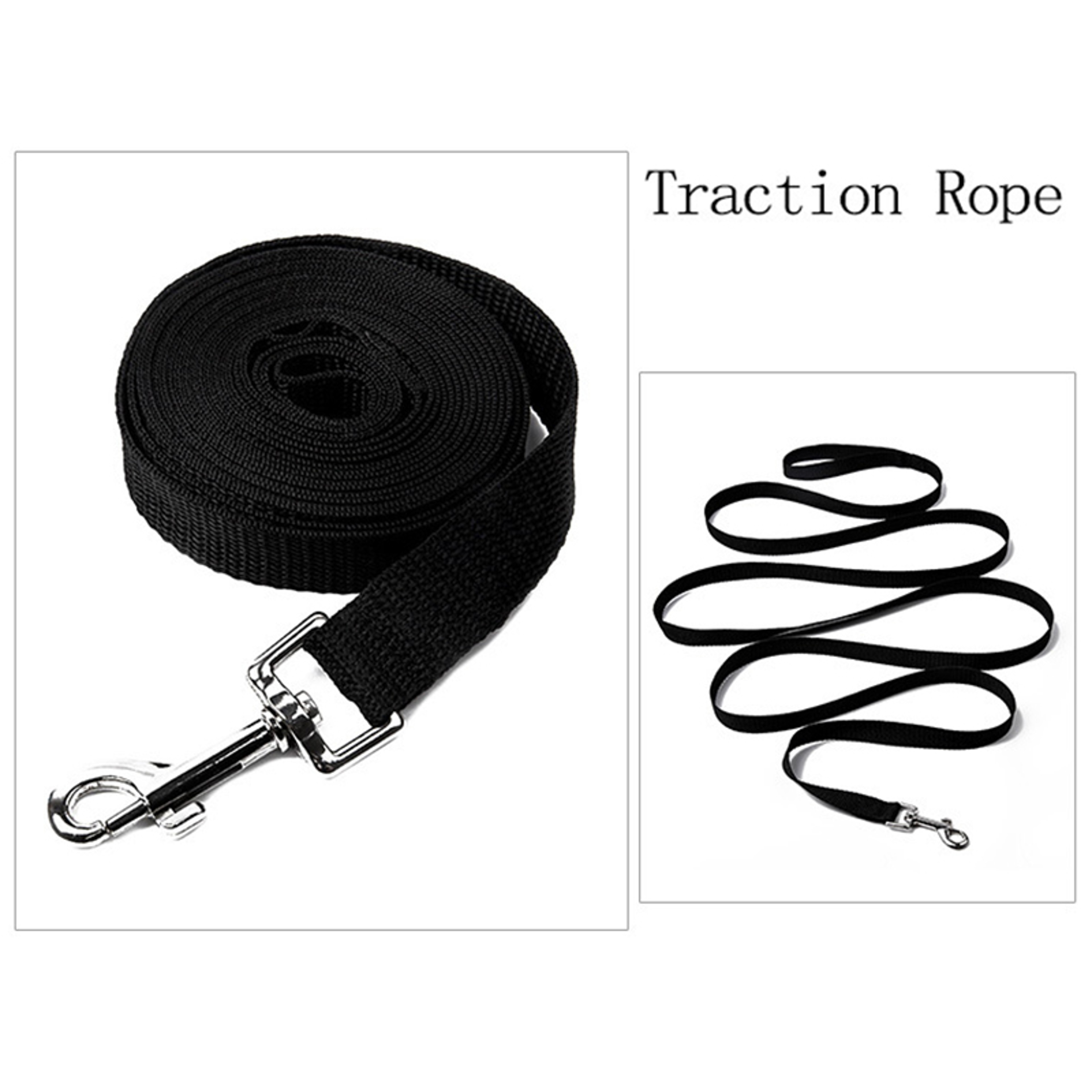 Extra Long 20m Dog Training Leash, Durable Nylon Rope Lead for Recall, obedience, and Outdoor Adventures with Large Dog – view 4