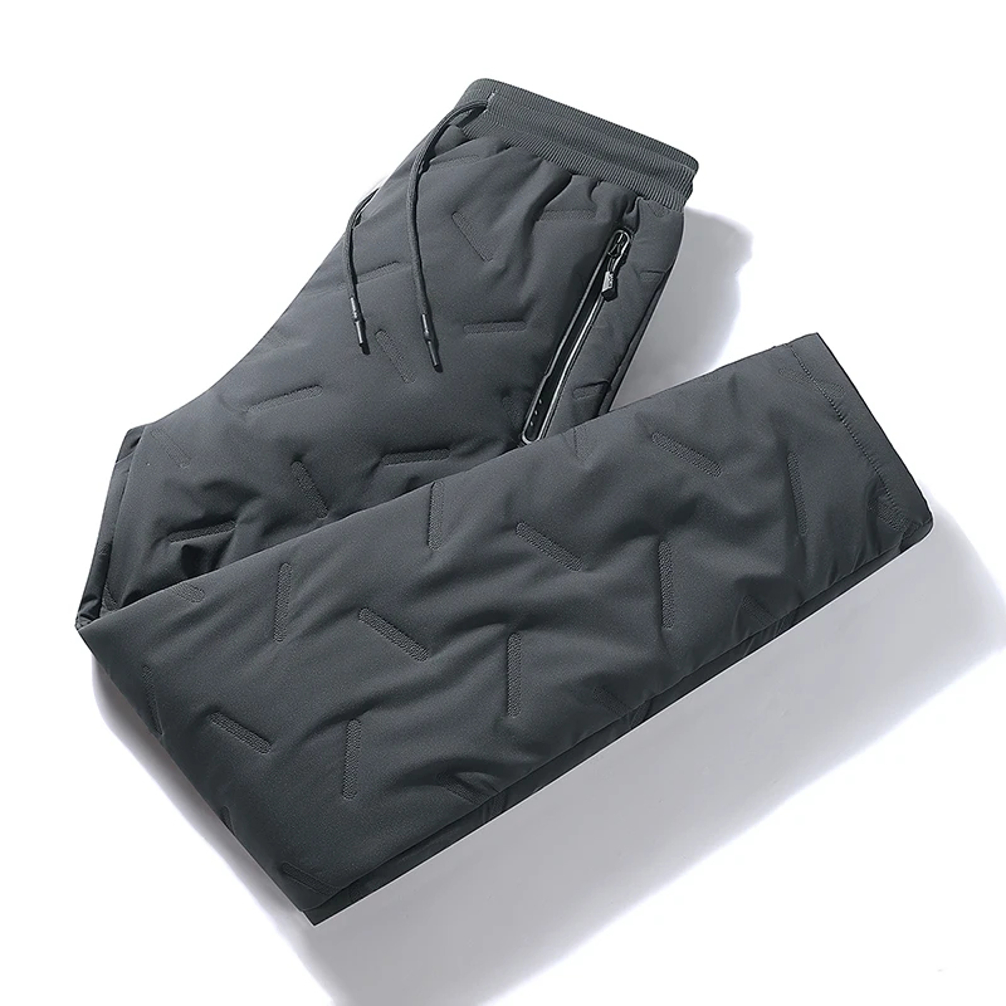 Men Warm Thicken Sweat Pants  Men Water Proof Pants  Casual Winter Pants  Men Fleece Pant  Winter W 5