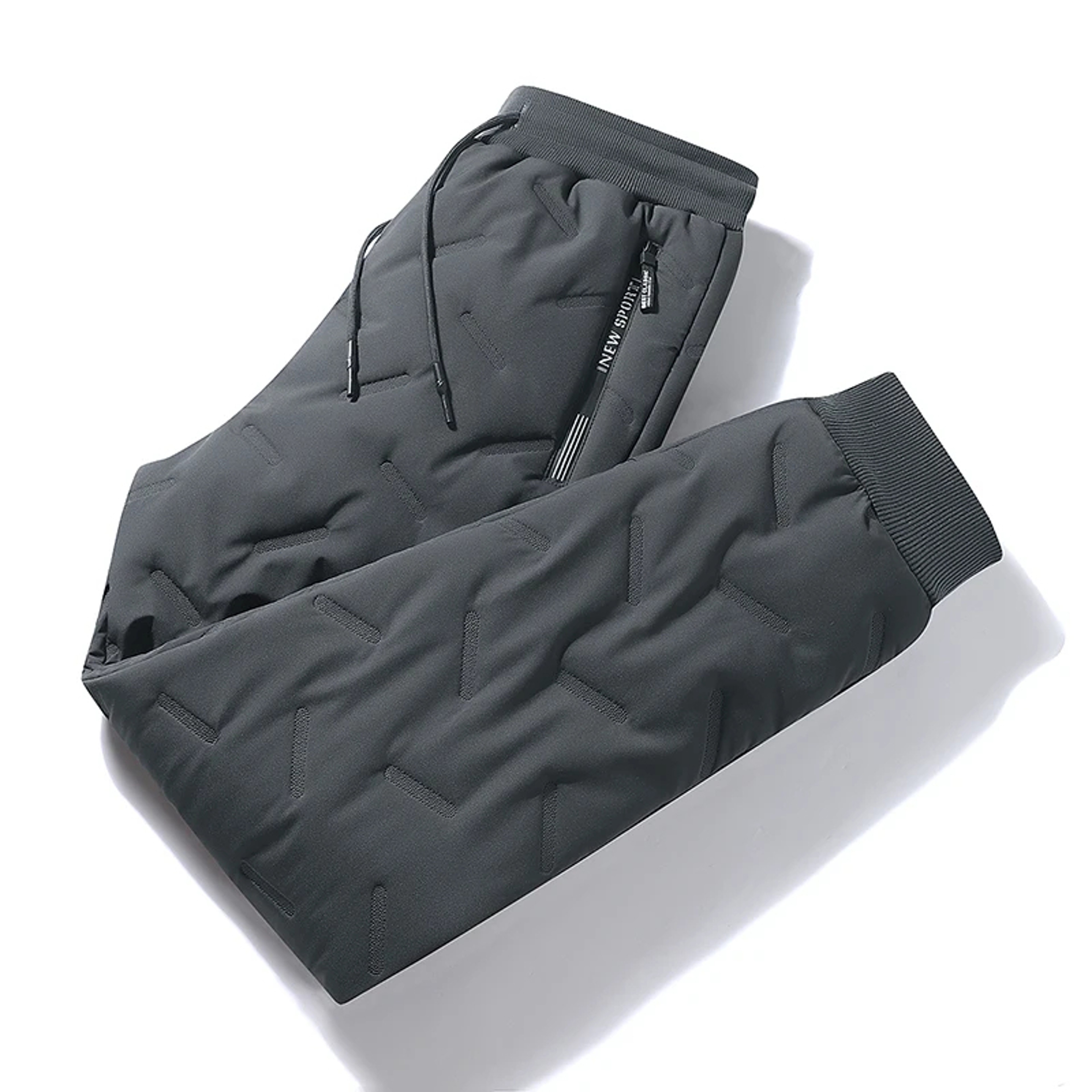 Men Warm Thicken Sweat Pants  Men Water Proof Pants  Casual Winter Pants  Men Fleece Pant  Winter W 8