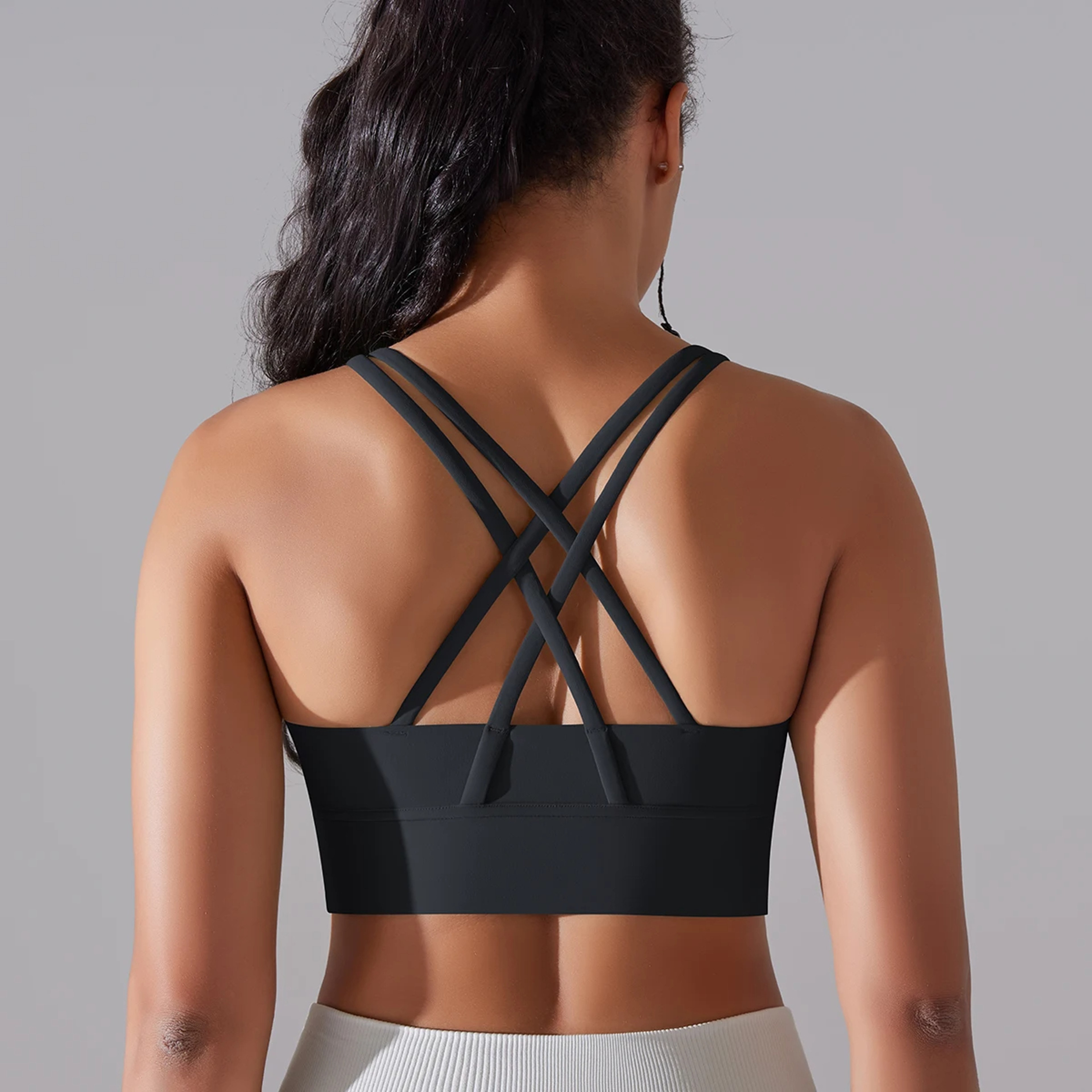 Womens High Impact Cross Back Support Bra Sports Bras For Yoga Gym Fitness Workout Gift For Fitness 3