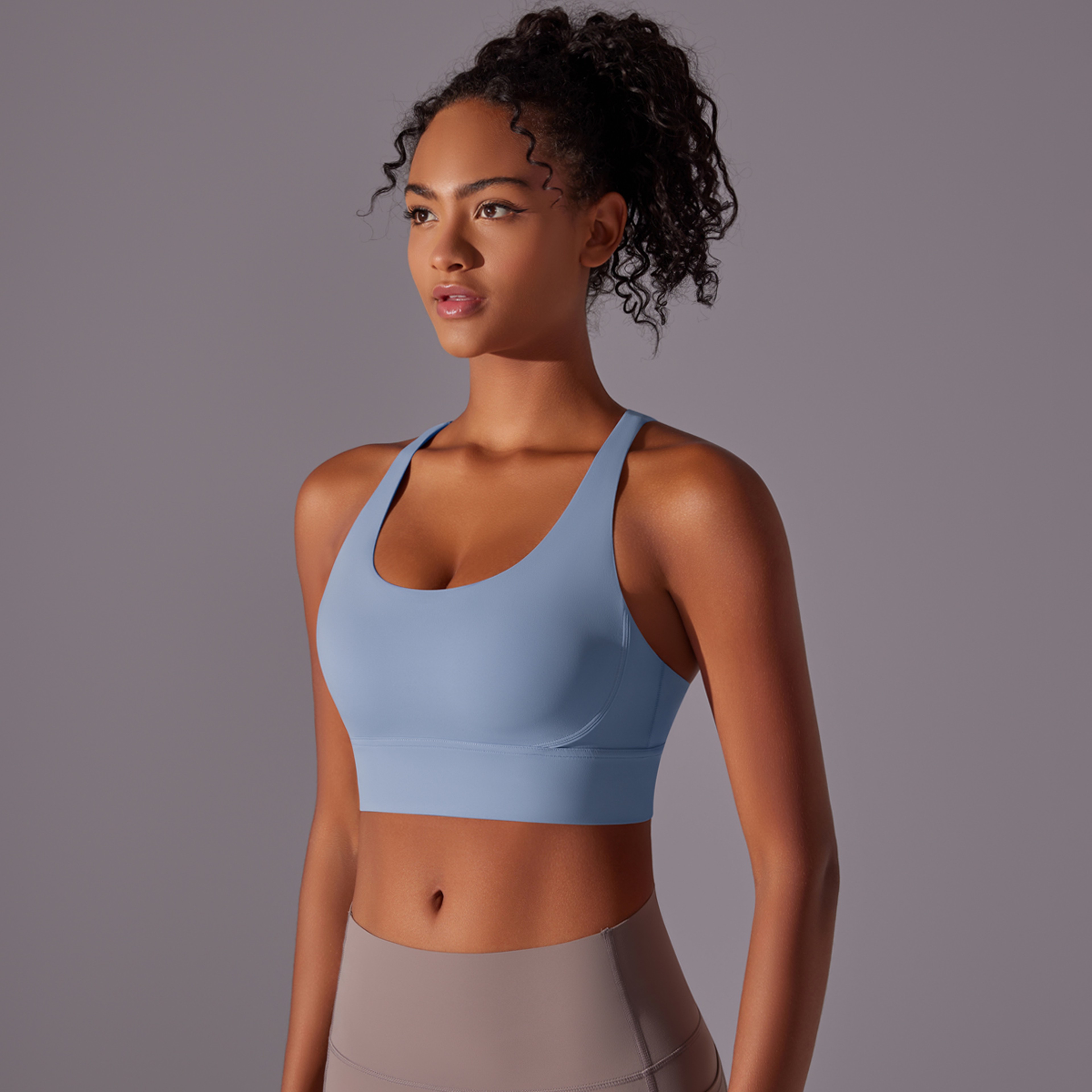 Women's High Impact Cross Back Support Bra, Sports Bras for Yoga, Gym, Fitness Workout, Gift for Fitness Lovers – view 11