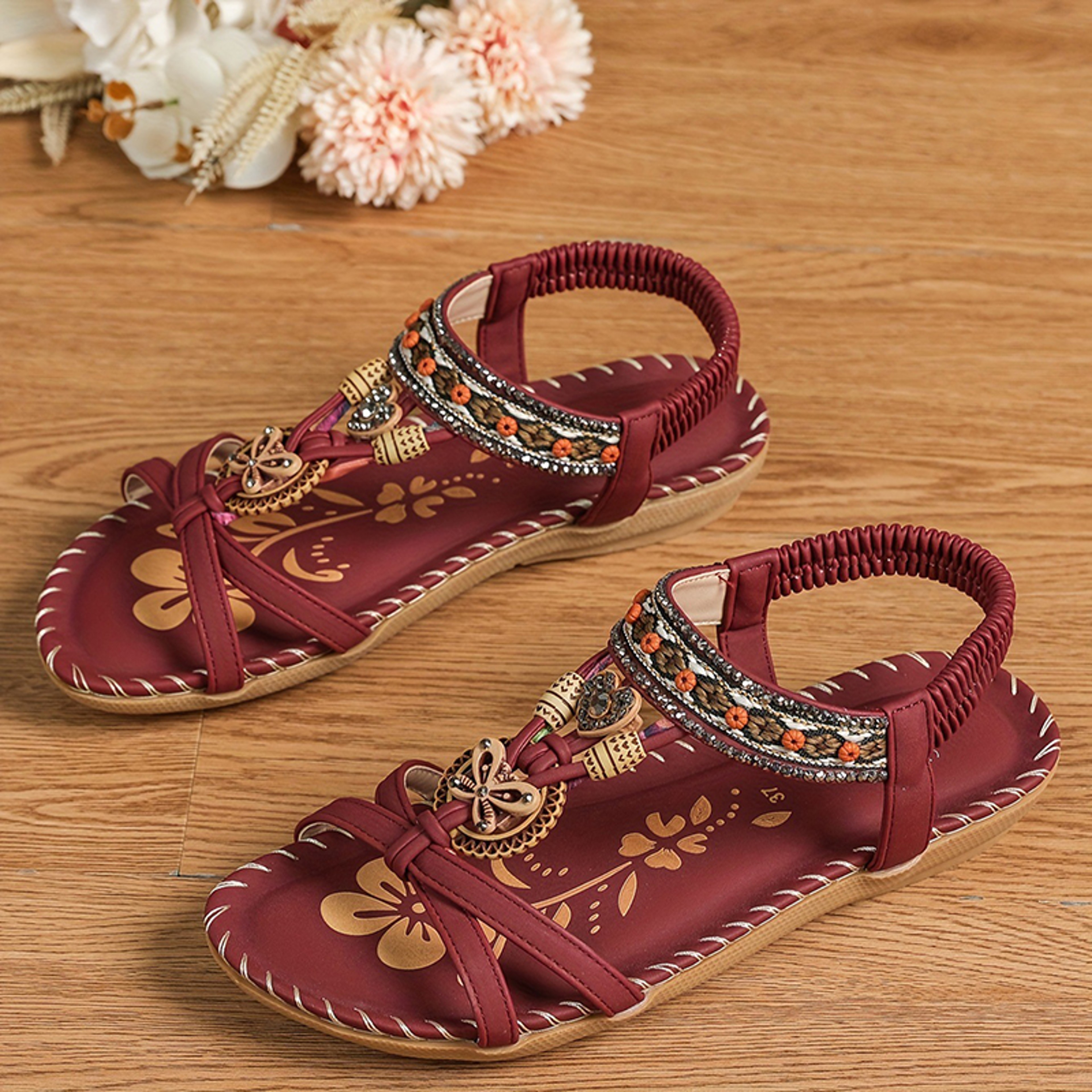 Sandals Womens Shoes Summer Casual Walking Shoes Party Beach Footwear Outdoor Female Sandal Womens  17