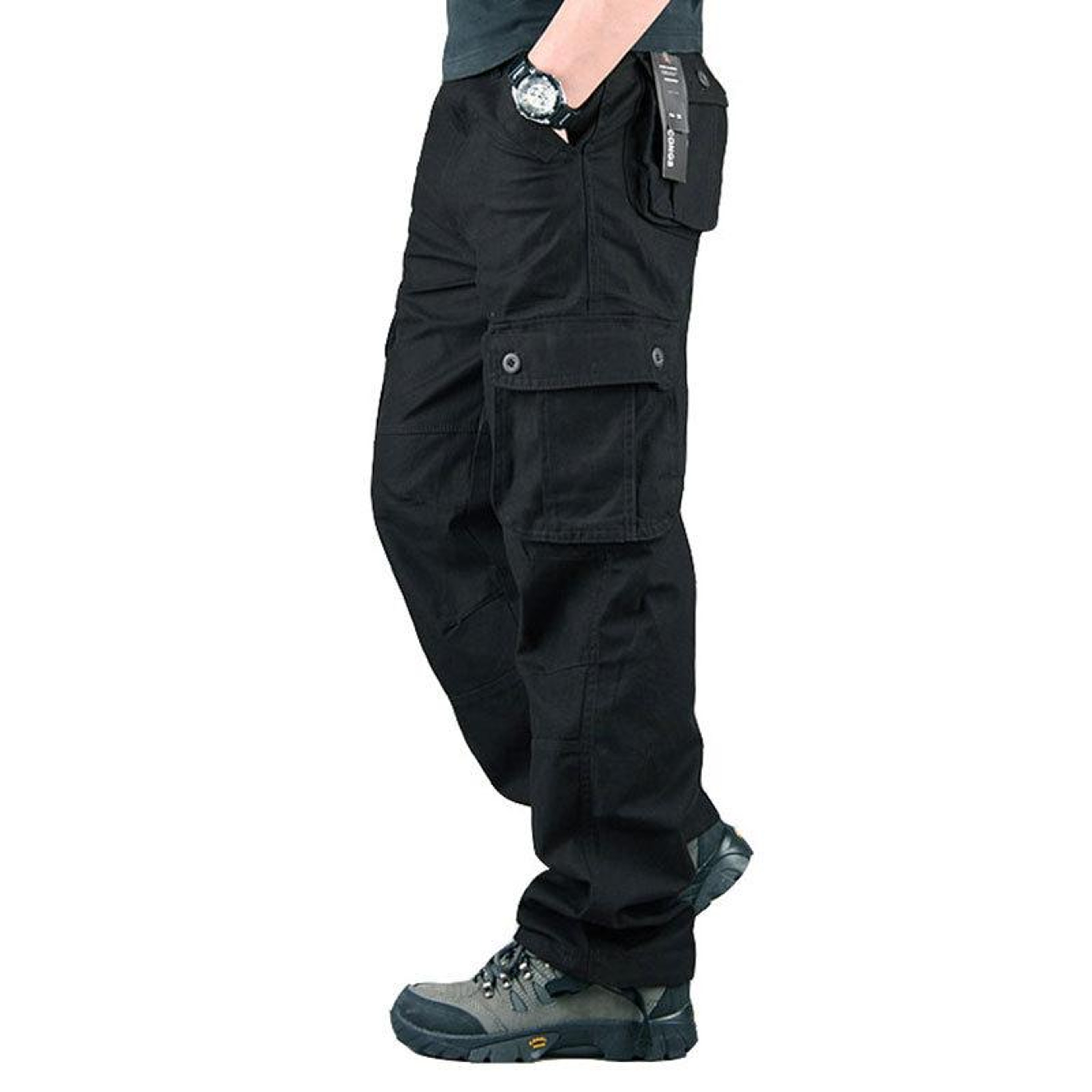 Rugged & Ready Mens Tactical Cargo Pants for Work, Hiking & Adventure Big Sizes Available – view 16