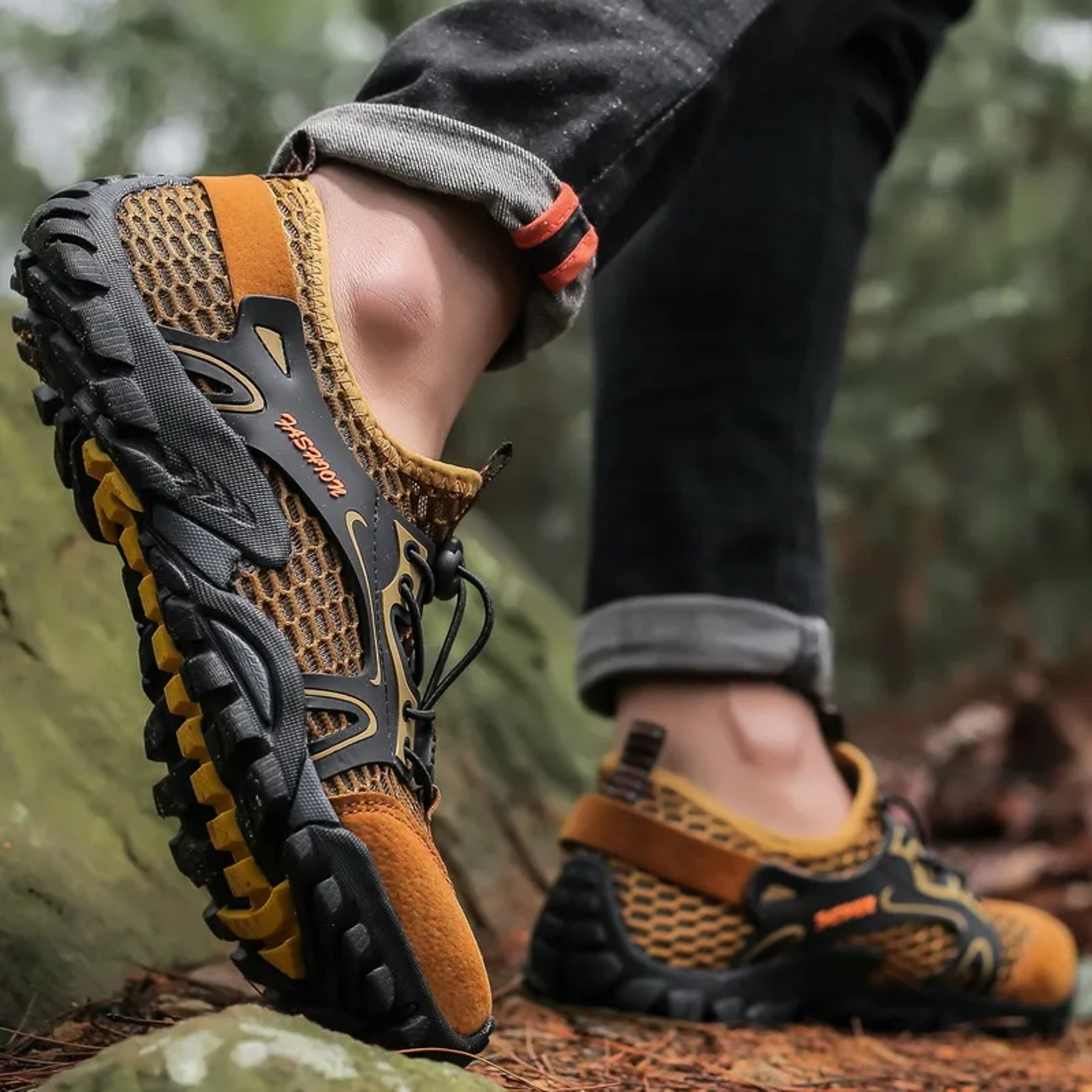 Wear-resistant Shoes for Men, Hiking Shoes, Jogging Trekking Sneakers, Fast Zapatos Outdoor, Outdoor Anti-slip Footwear – view 1