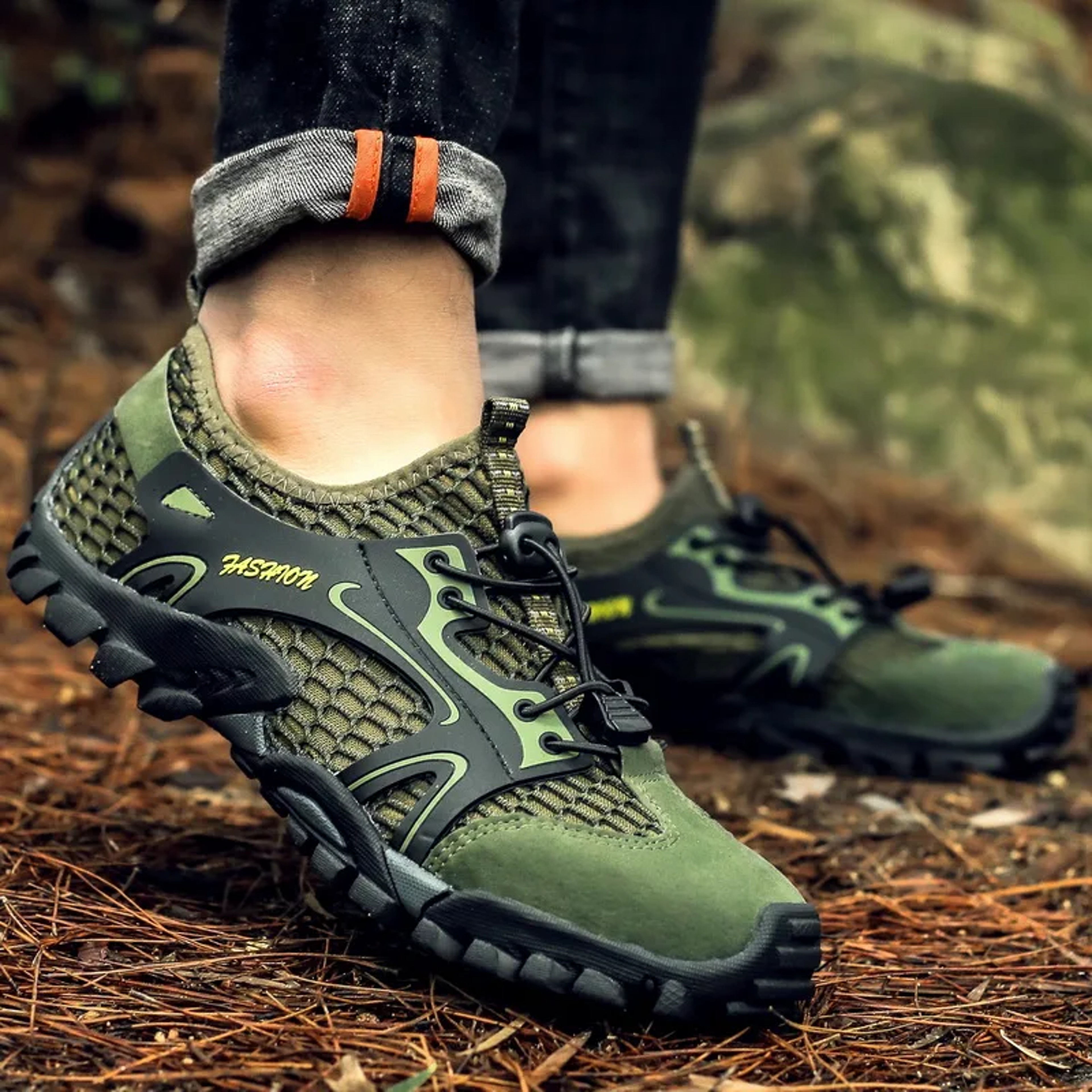 Wear-resistant Shoes for Men, Hiking Shoes, Jogging Trekking Sneakers, Fast Zapatos Outdoor, Outdoor Anti-slip Footwear – view 2