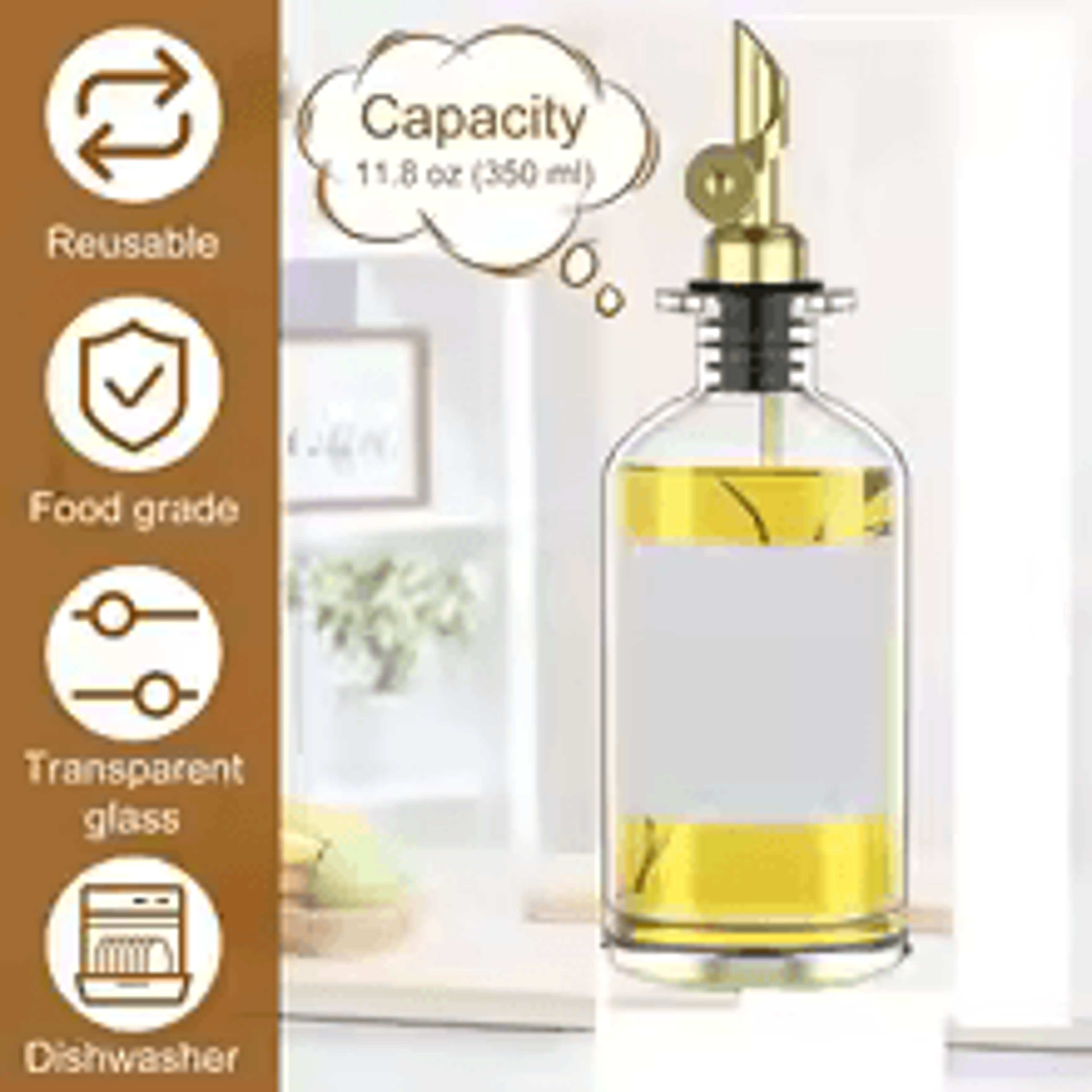 Premium Olive Oil Container