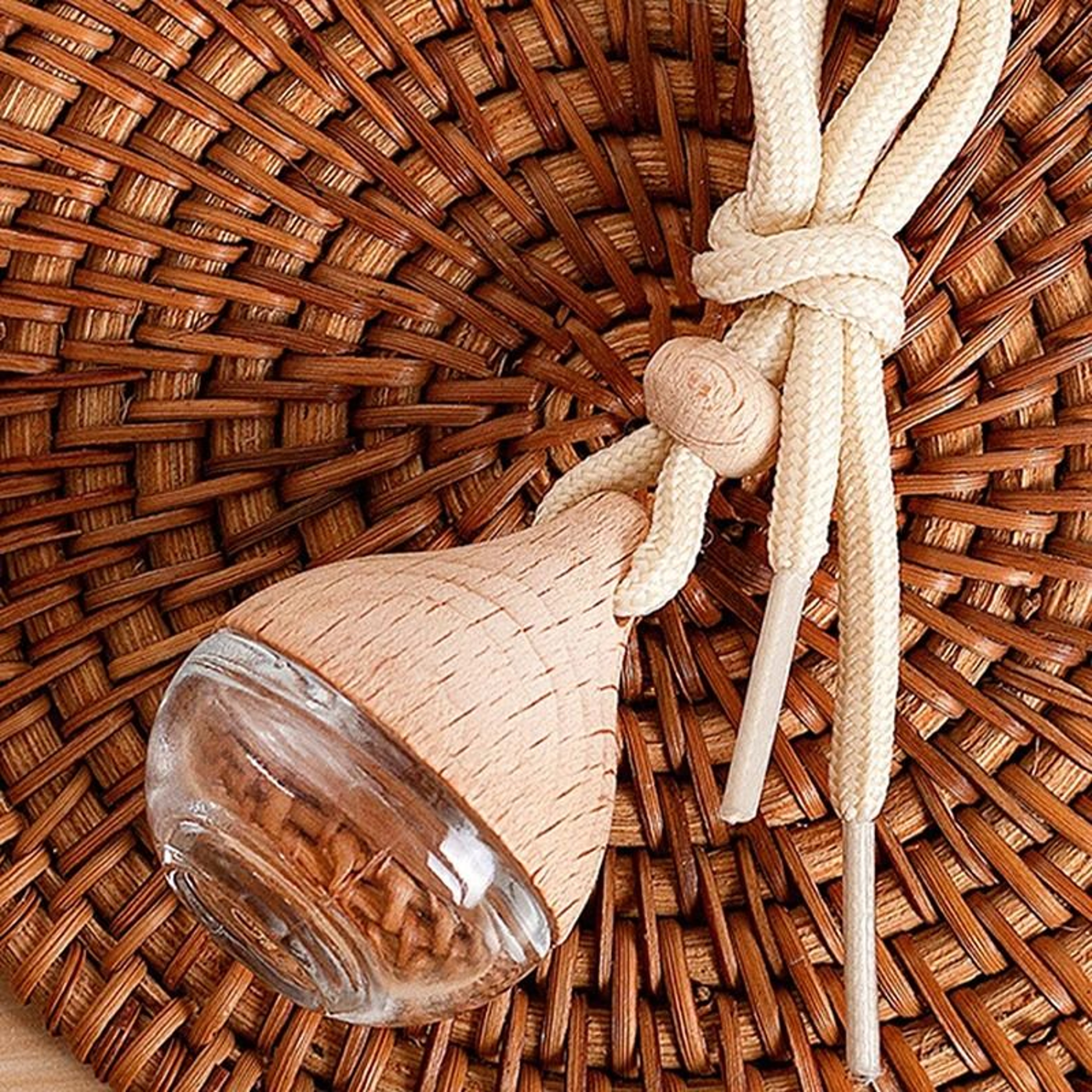 Wooden Cap Car Air Freshener