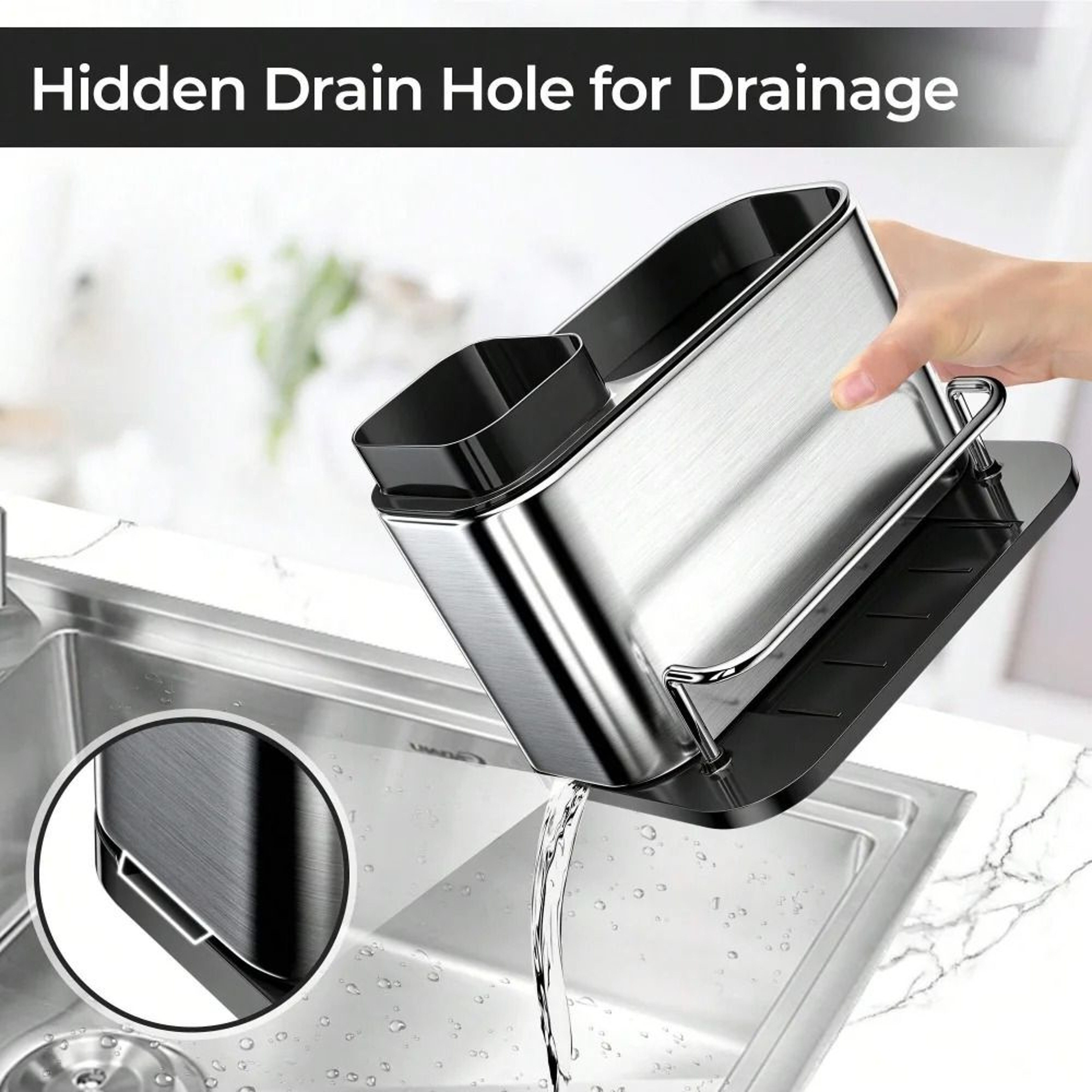Buy 3in1 kitchen soap dispenser