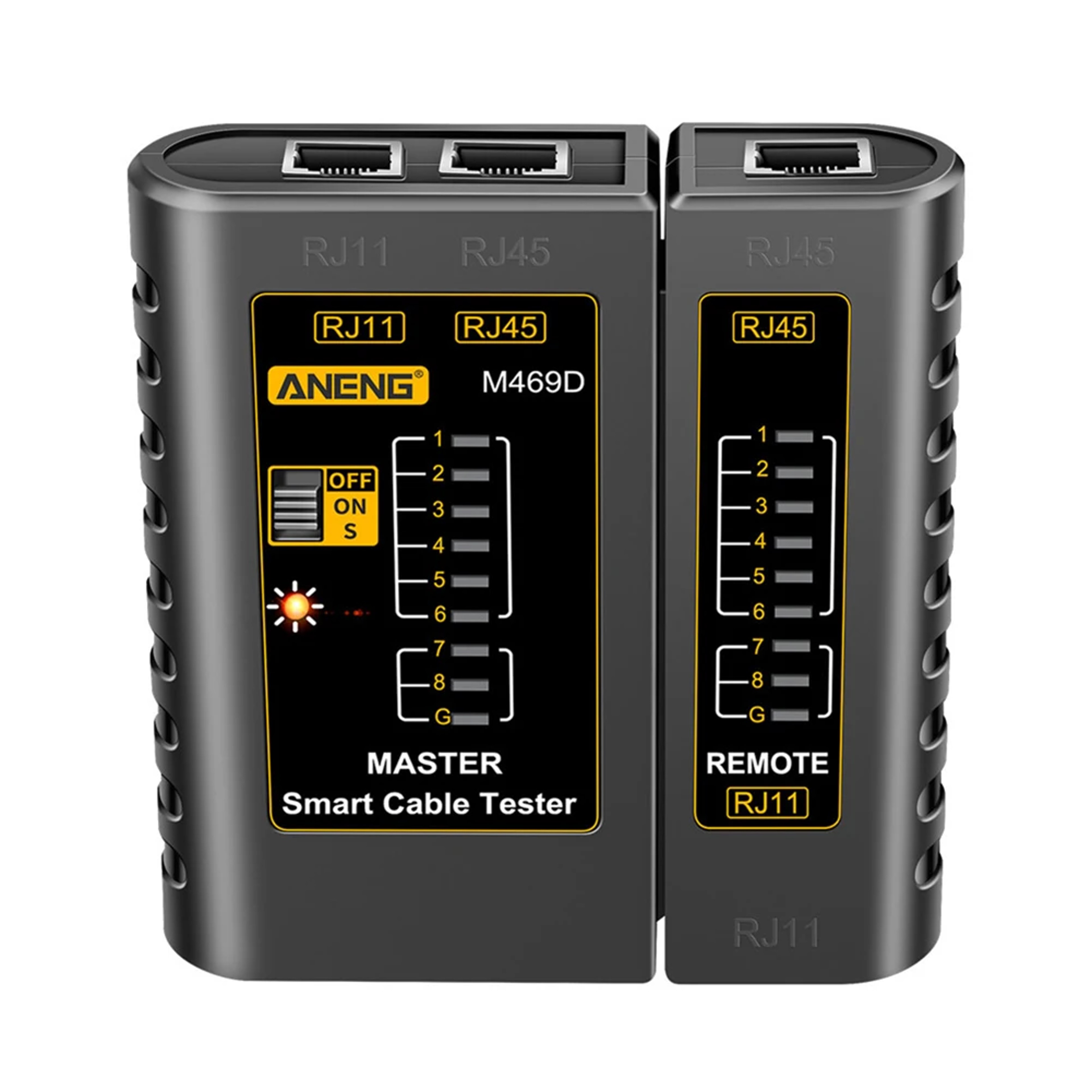 M469D LAN Cable Tester for RJ45/RJ11, Network Line Tracker & Diagnostic Tool – view 8