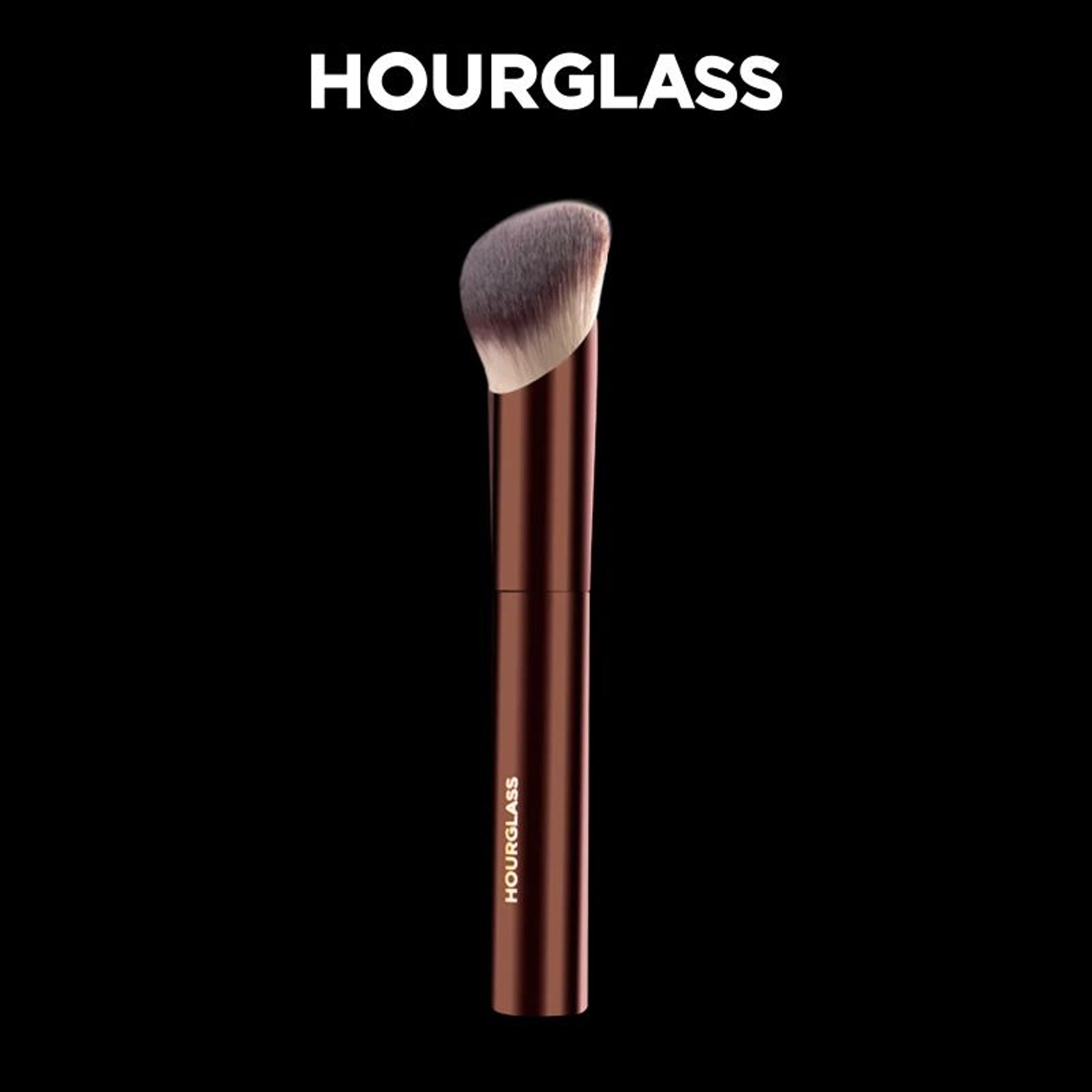Hourglass Ambient Soft Glow Foundation Vegan Soft Fiber Bristles For Seamless Liquid  Cream Applica 0