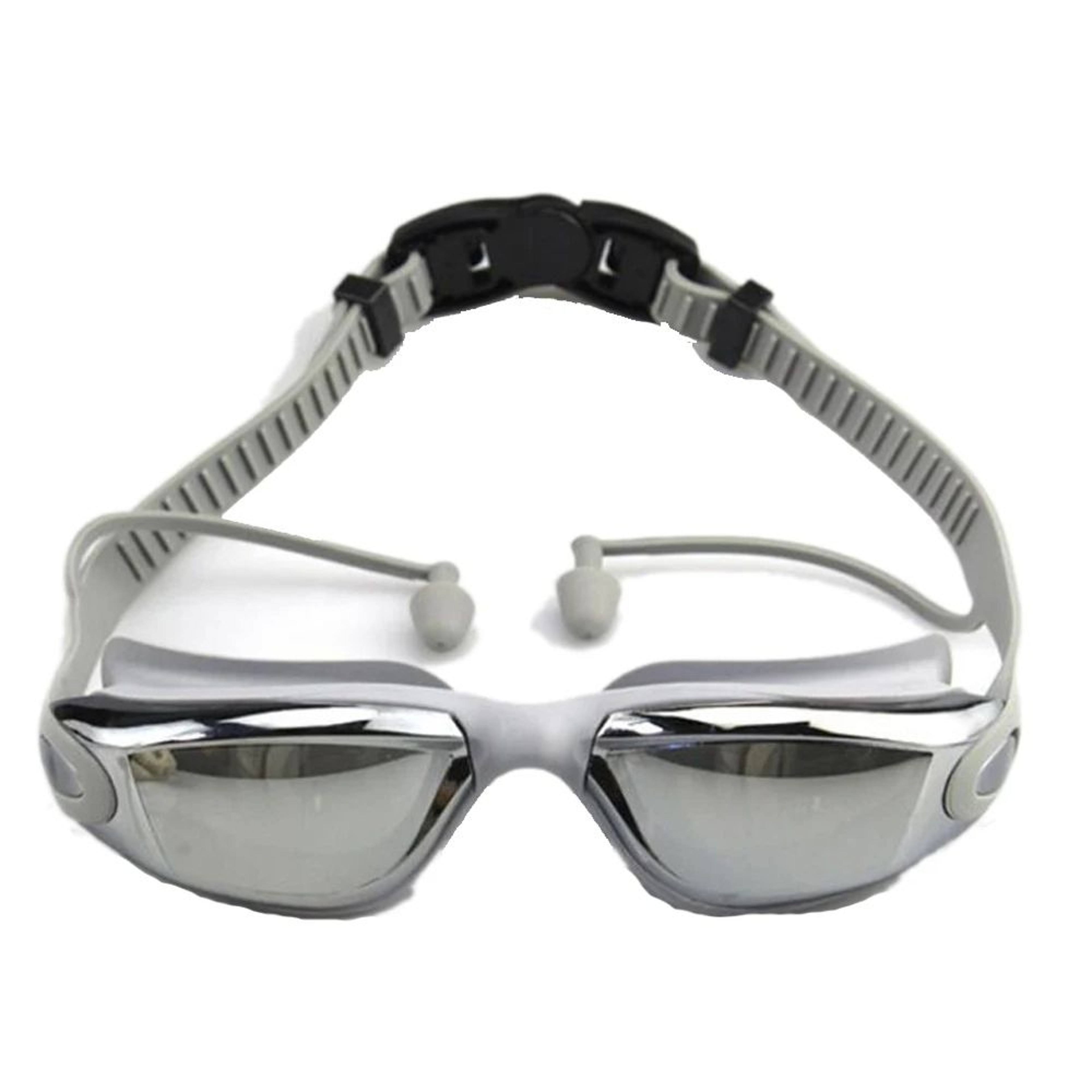 Swimming Goggles Adults Swim Glasses With Earplug For Men Women AntiFog Waterproof Swim Eyewear For 1