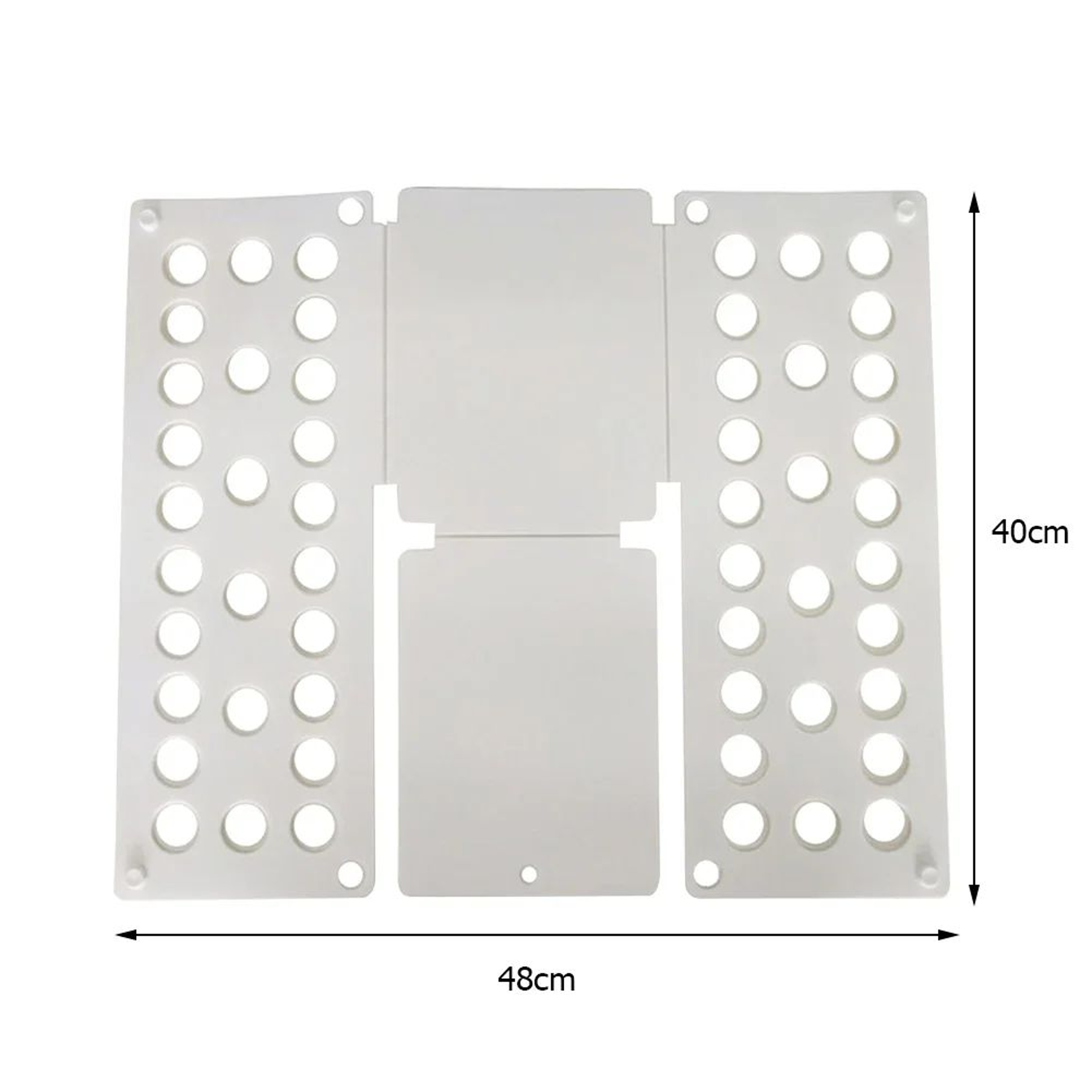 Durable Plastic Clothes Folding Board  Easy  Fast Laundry Organizer For Kids Shirts And Home Storag 9