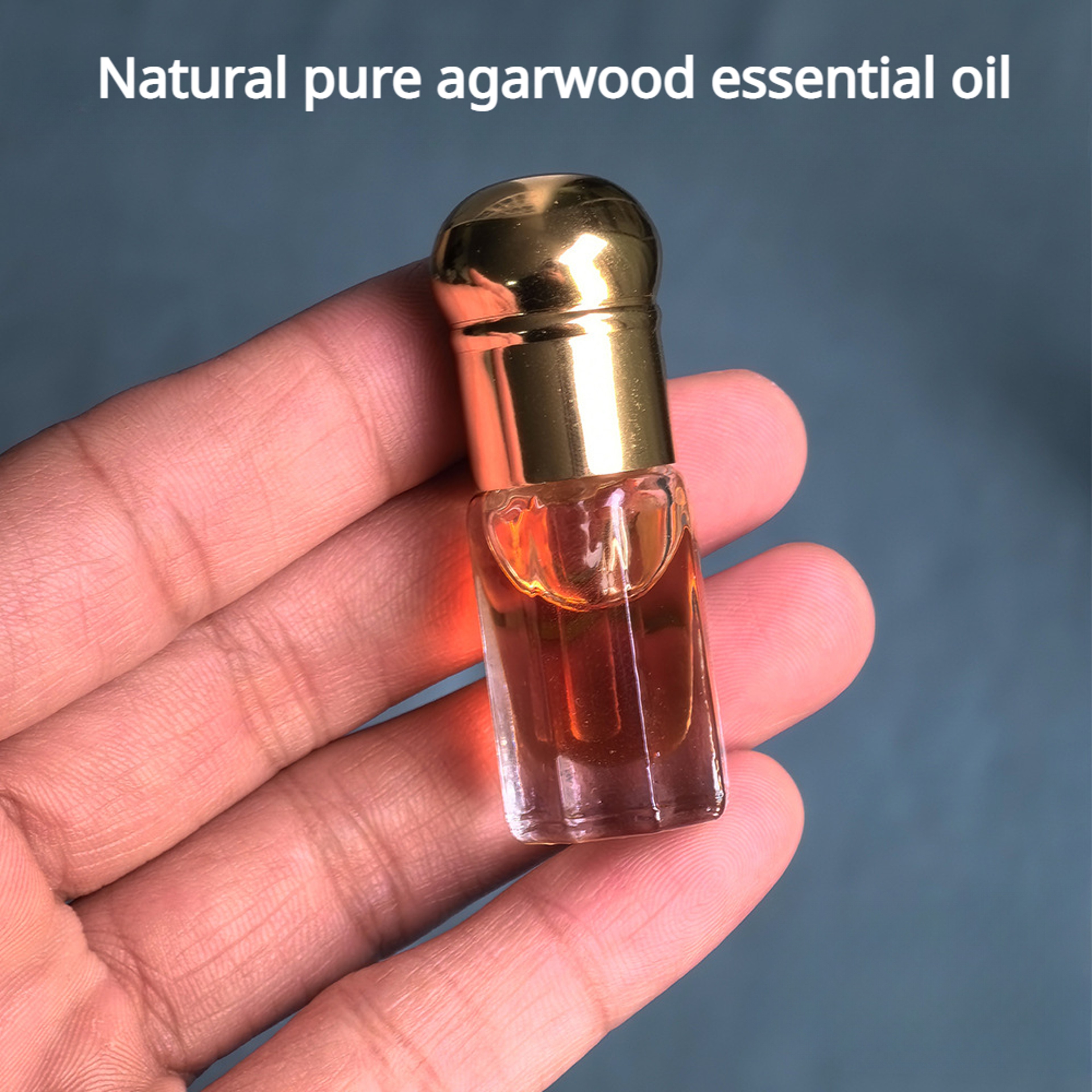 Natural Pure Agarwood Essential Oil, A-Class Supercritical Extraction Incense Oil for Yoga, Office & Electronic Aromath – view 1